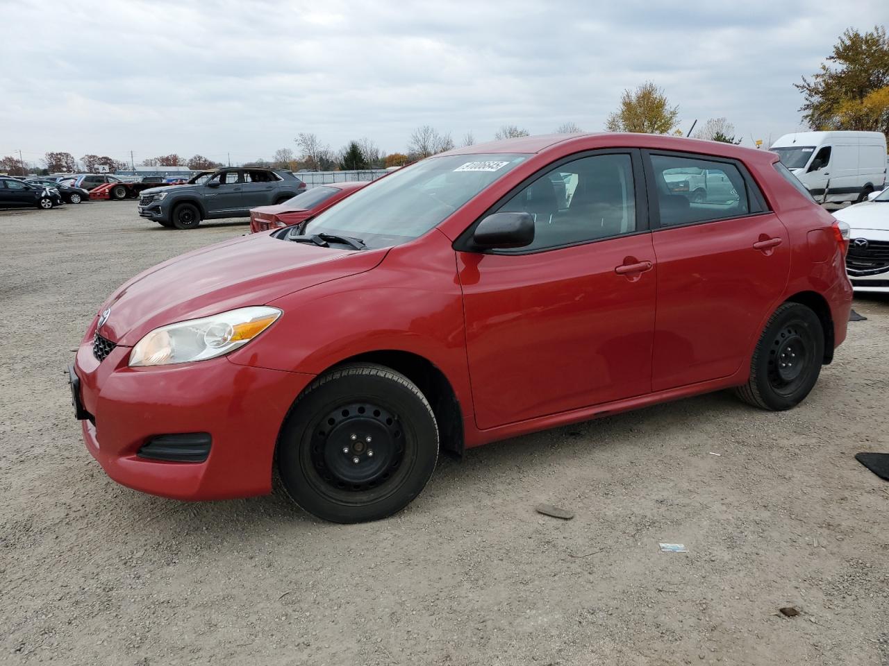 2014 Toyota Matrix Base Red vin: 2T1KU4EEXEC137016