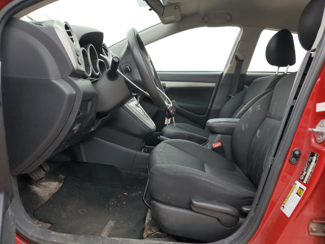 2014 Toyota Matrix Base Red vin: 2T1KU4EEXEC137016