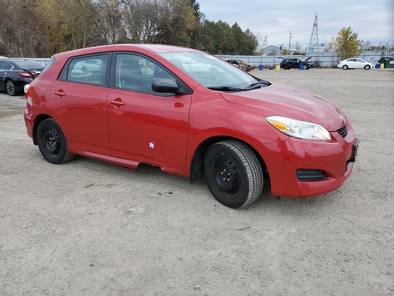 2014 Toyota Matrix Base Red vin: 2T1KU4EEXEC137016
