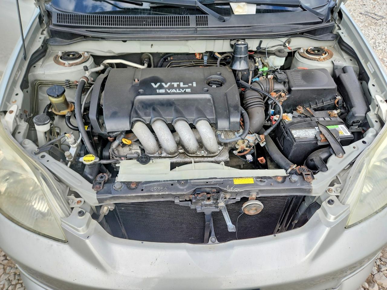 2003 Toyota Matrix Xrs Silver vin: 2T1KY32E03C063928