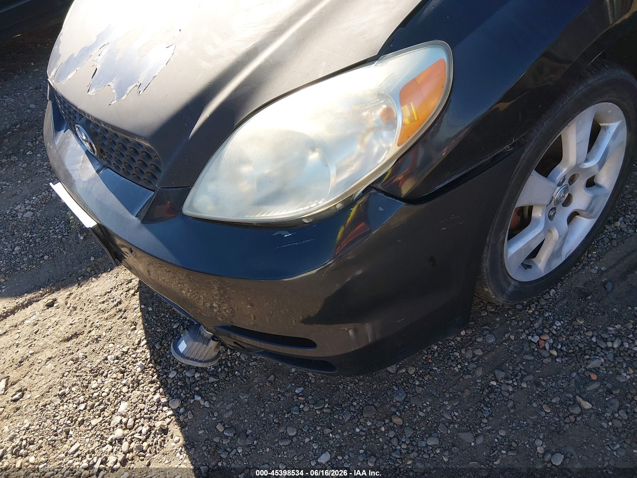 2003 Toyota Matrix Xrs Черный vin: 2T1KY32E03C084861