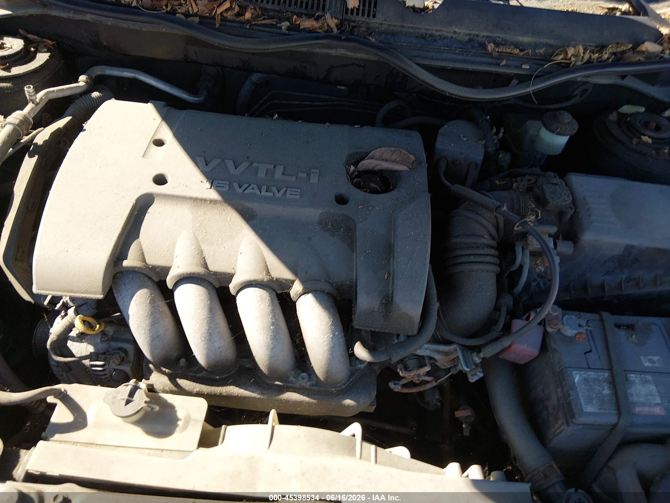 2003 Toyota Matrix Xrs Черный vin: 2T1KY32E03C084861
