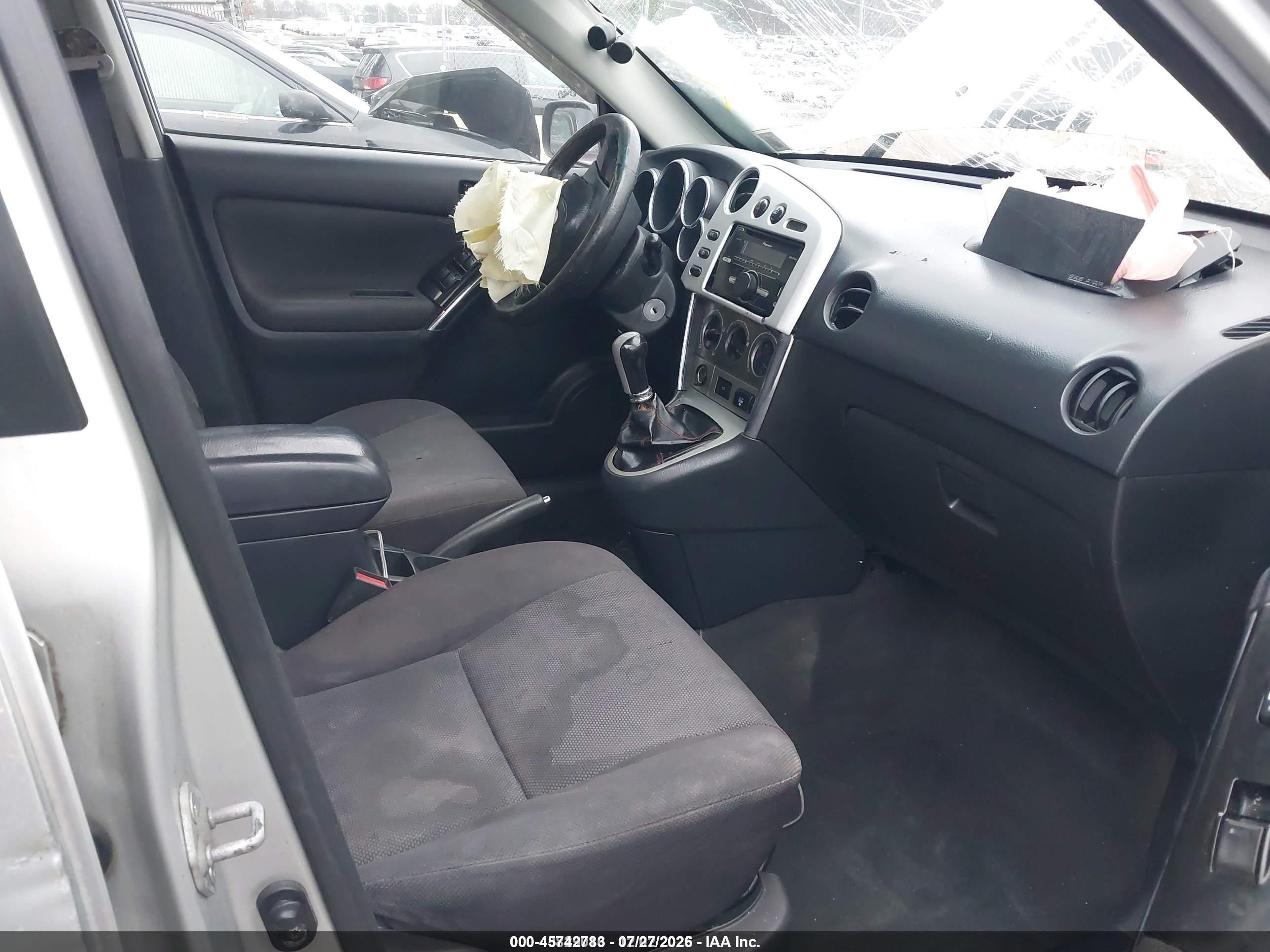2003 Toyota Matrix Xrs Серебряный vin: 2T1KY32E13C155713