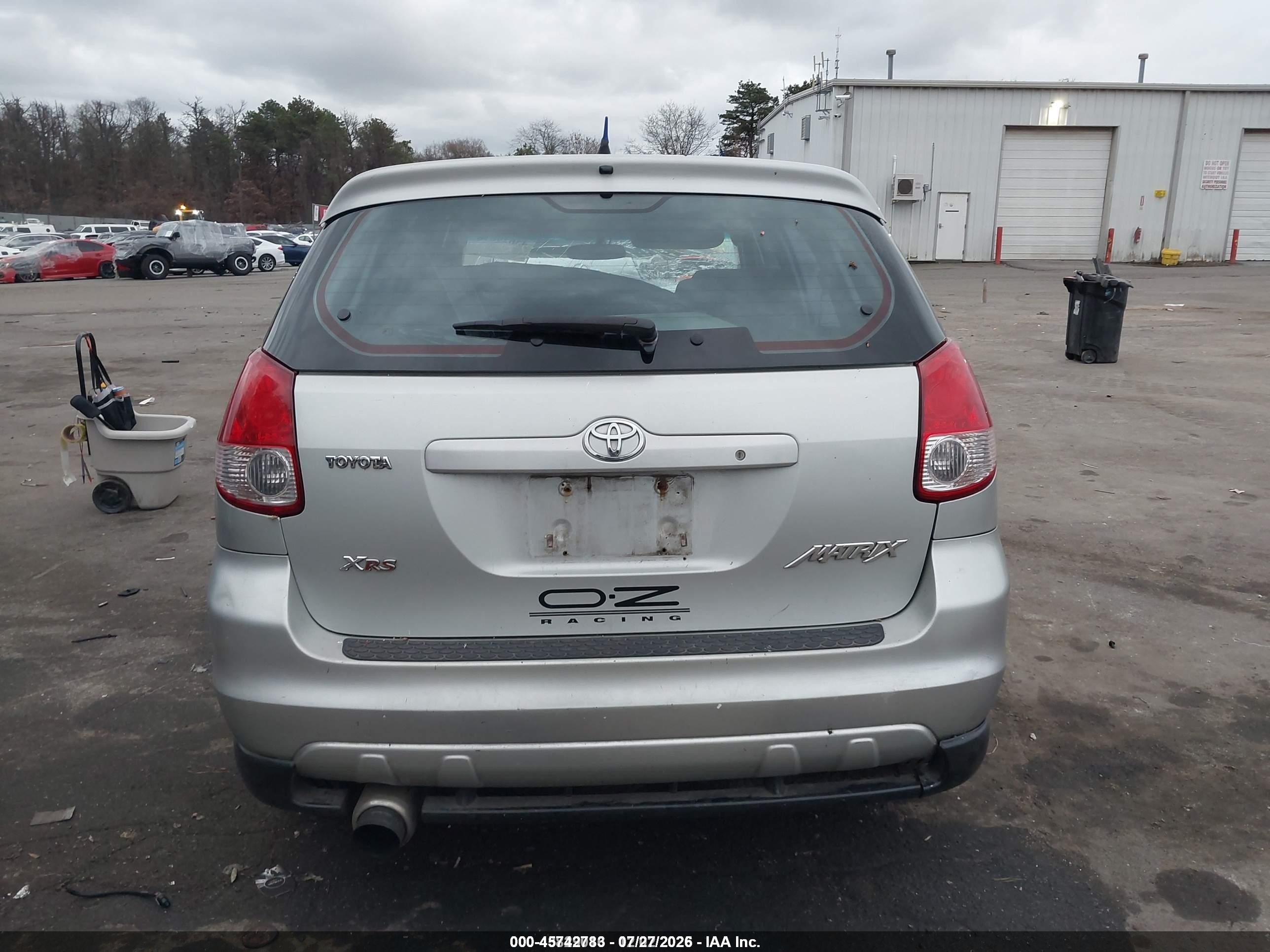 2003 Toyota Matrix Xrs Серебряный vin: 2T1KY32E13C155713