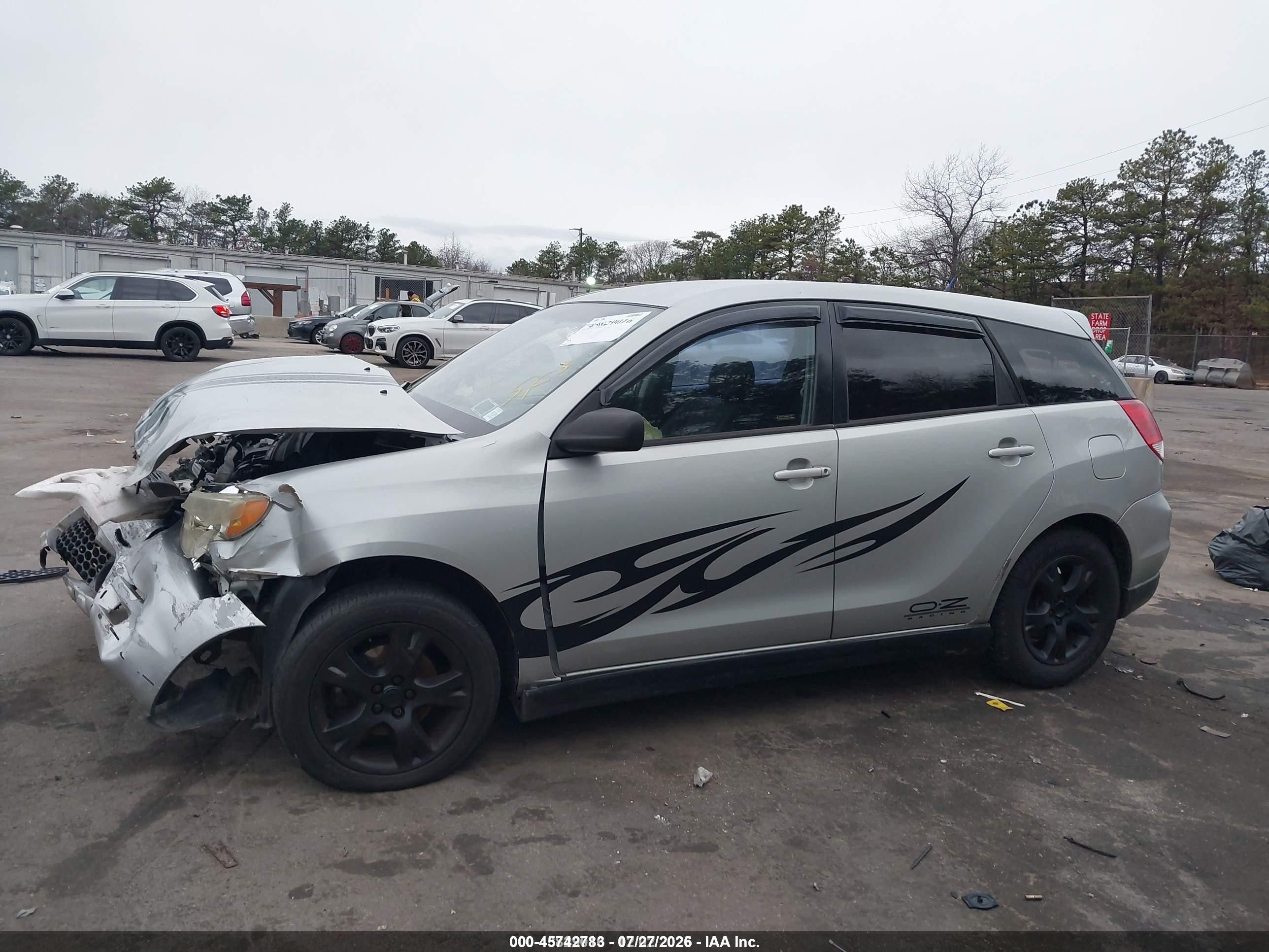 2003 Toyota Matrix Xrs Серебряный vin: 2T1KY32E13C155713