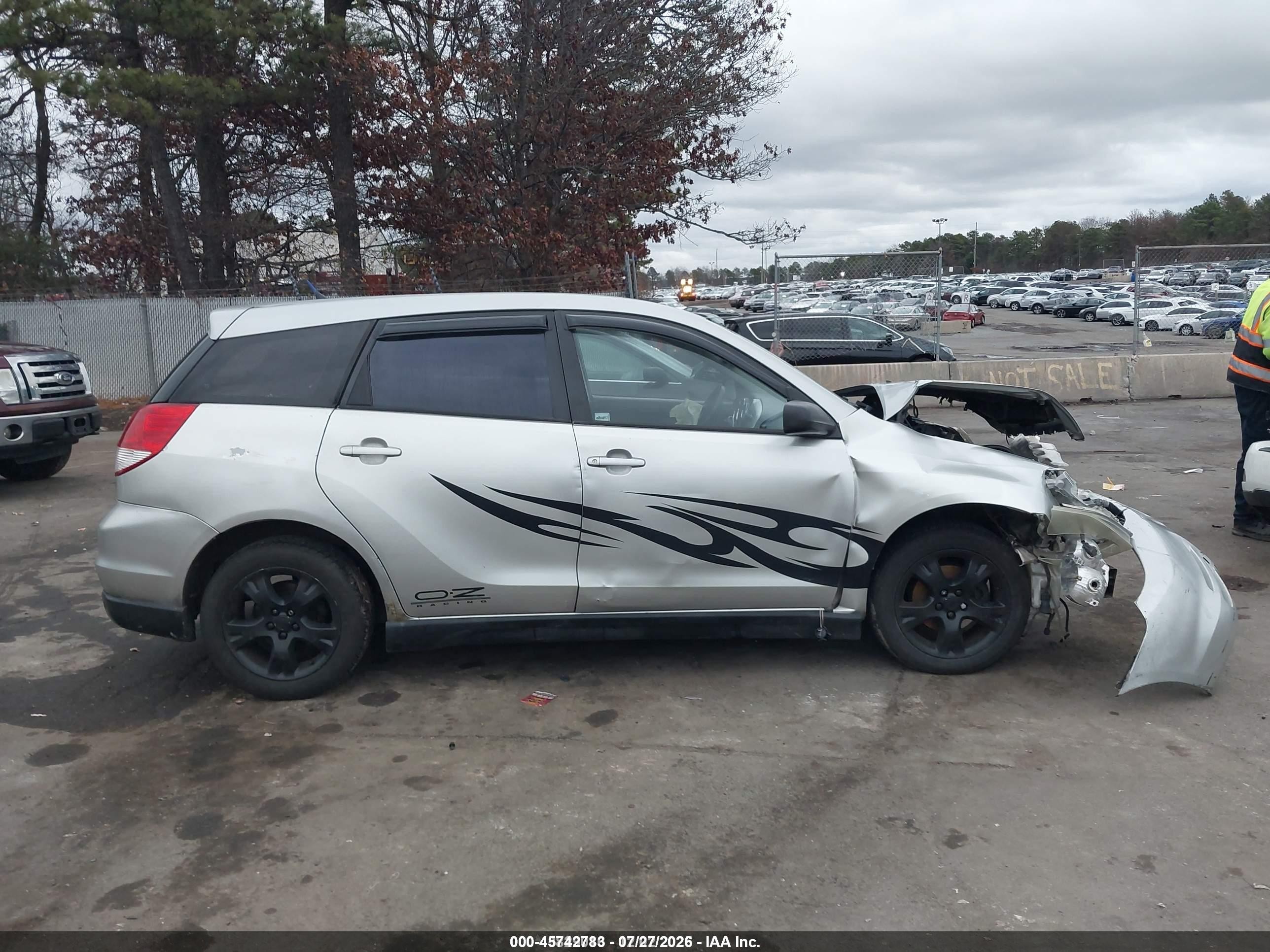 2003 Toyota Matrix Xrs Серебряный vin: 2T1KY32E13C155713