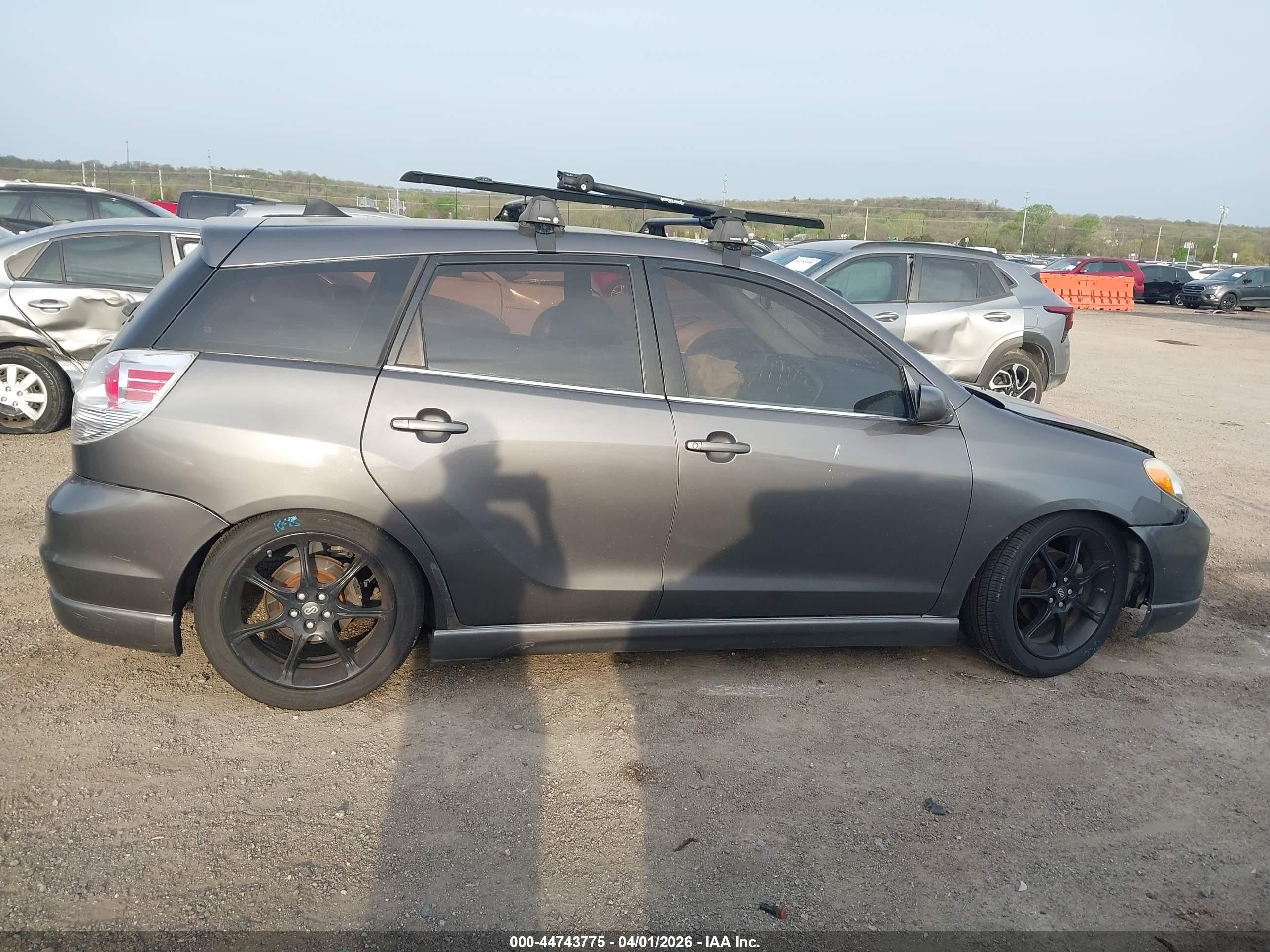 2006 Toyota Matrix Xrs Gray vin: 2T1KY32E26C550164