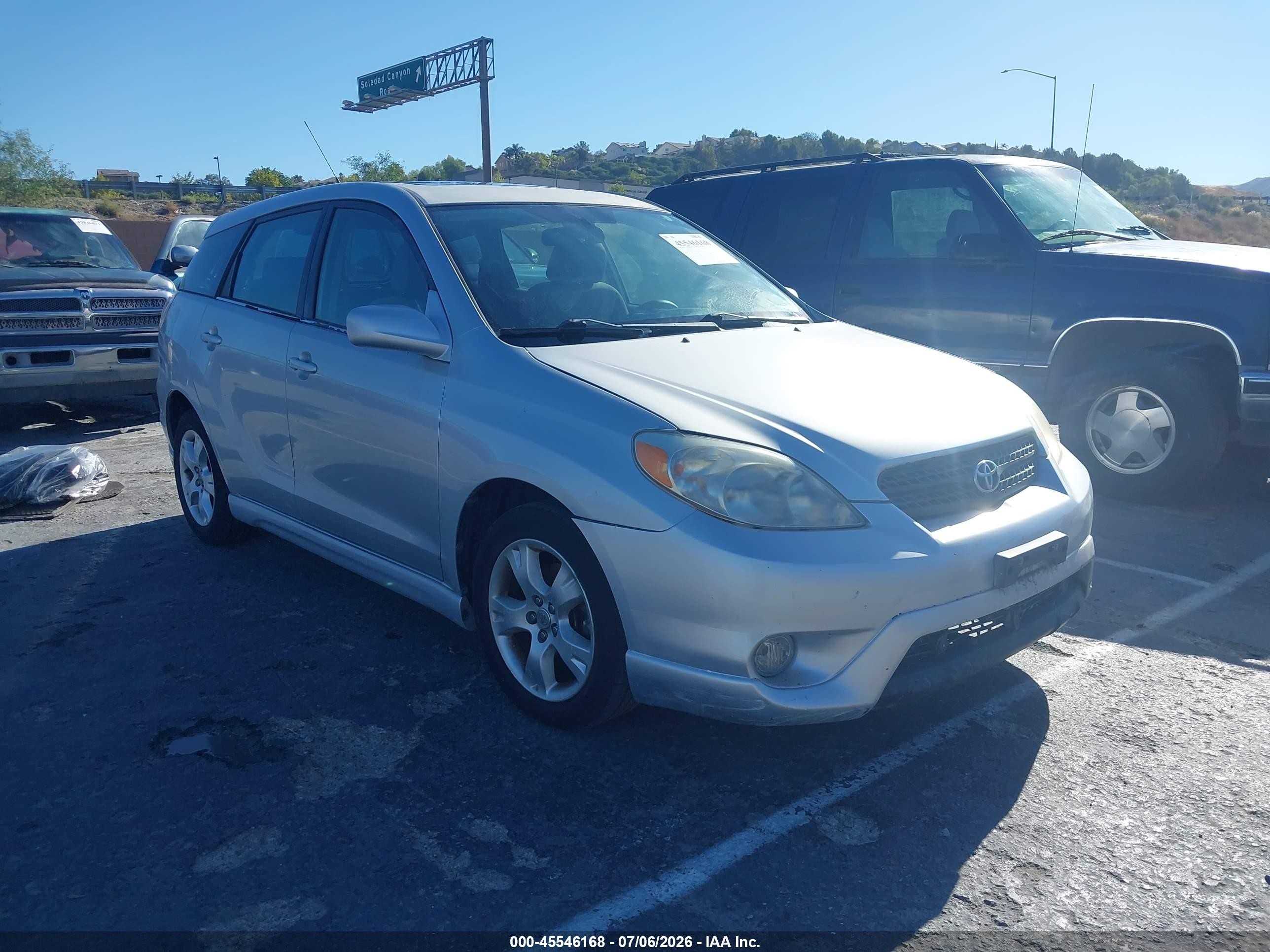 2005 Toyota Matrix Xrs Silver vin: 2T1KY32E85C354969