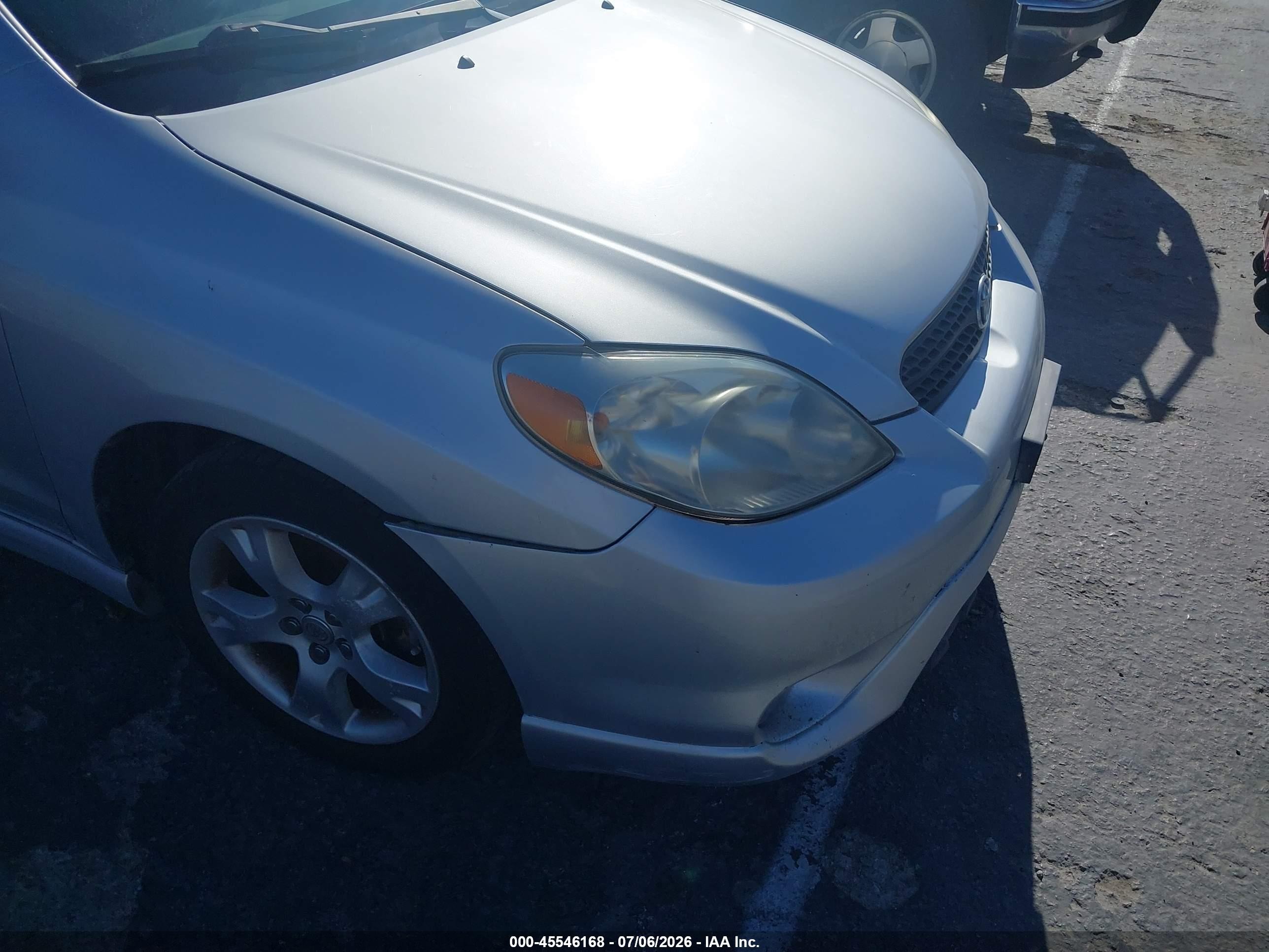 2005 Toyota Matrix Xrs Silver vin: 2T1KY32E85C354969
