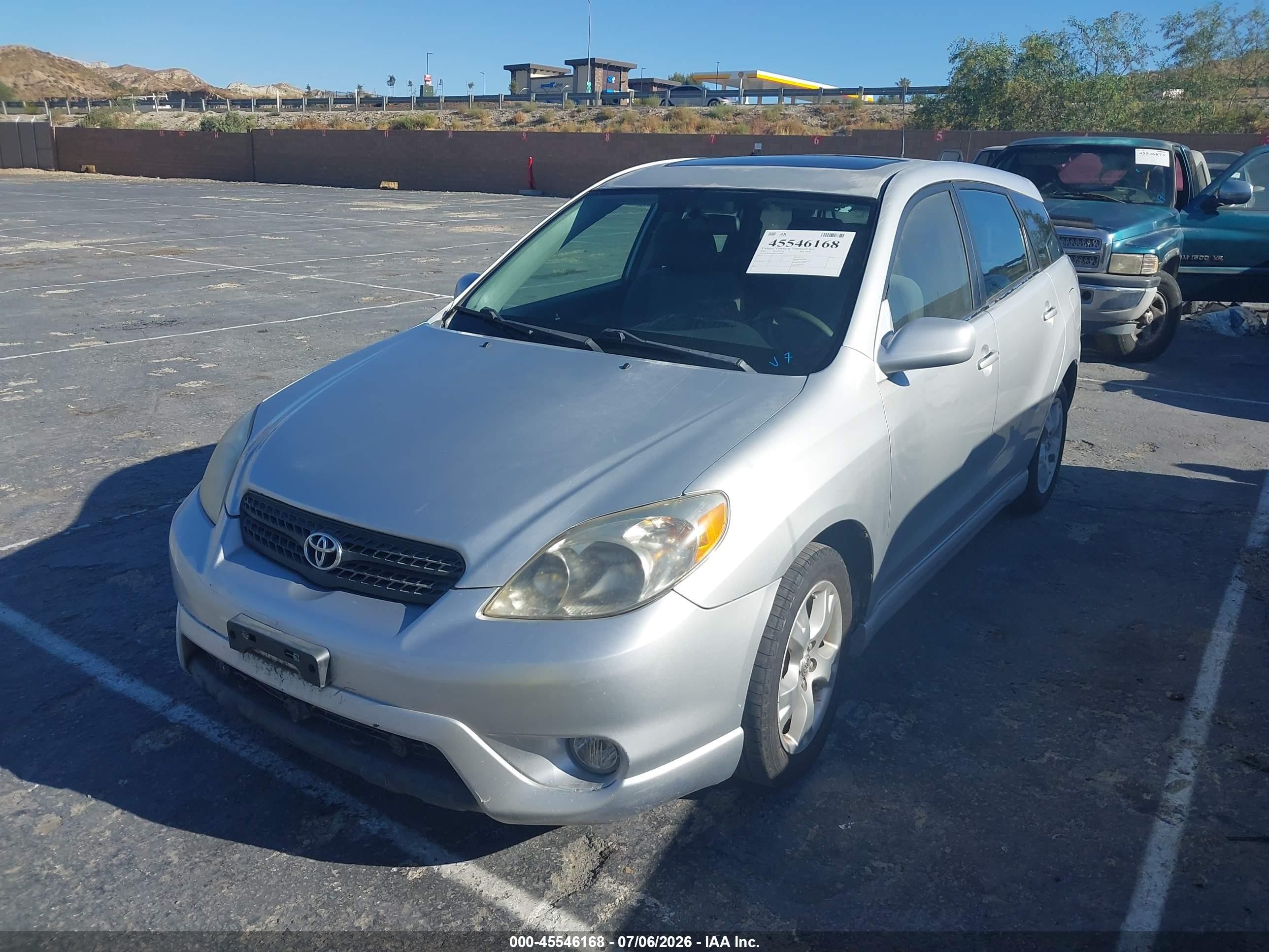 2005 Toyota Matrix Xrs Silver vin: 2T1KY32E85C354969