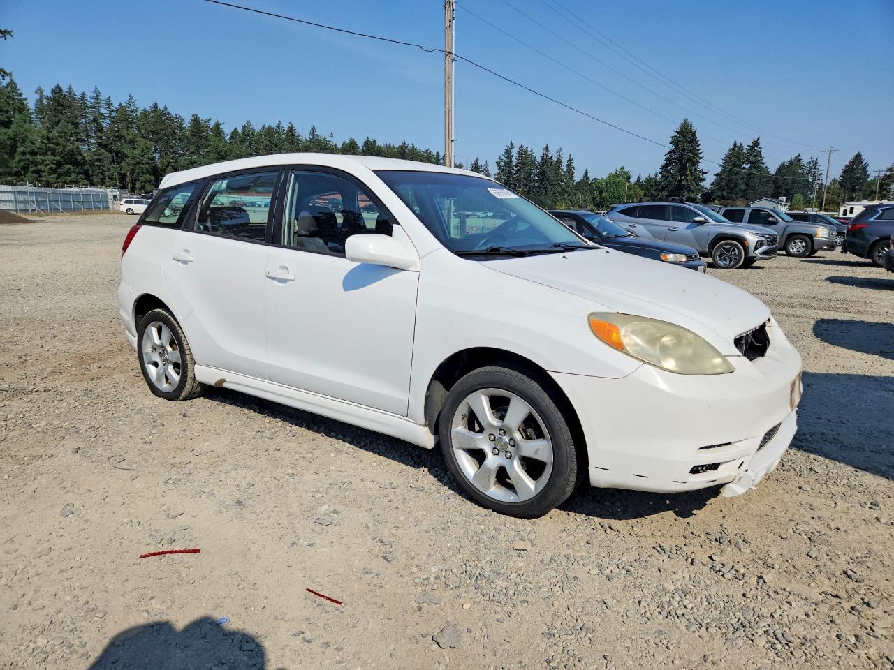 2003 Toyota Corolla Matrix Xrs White vin: 2T1KY32E93C007440