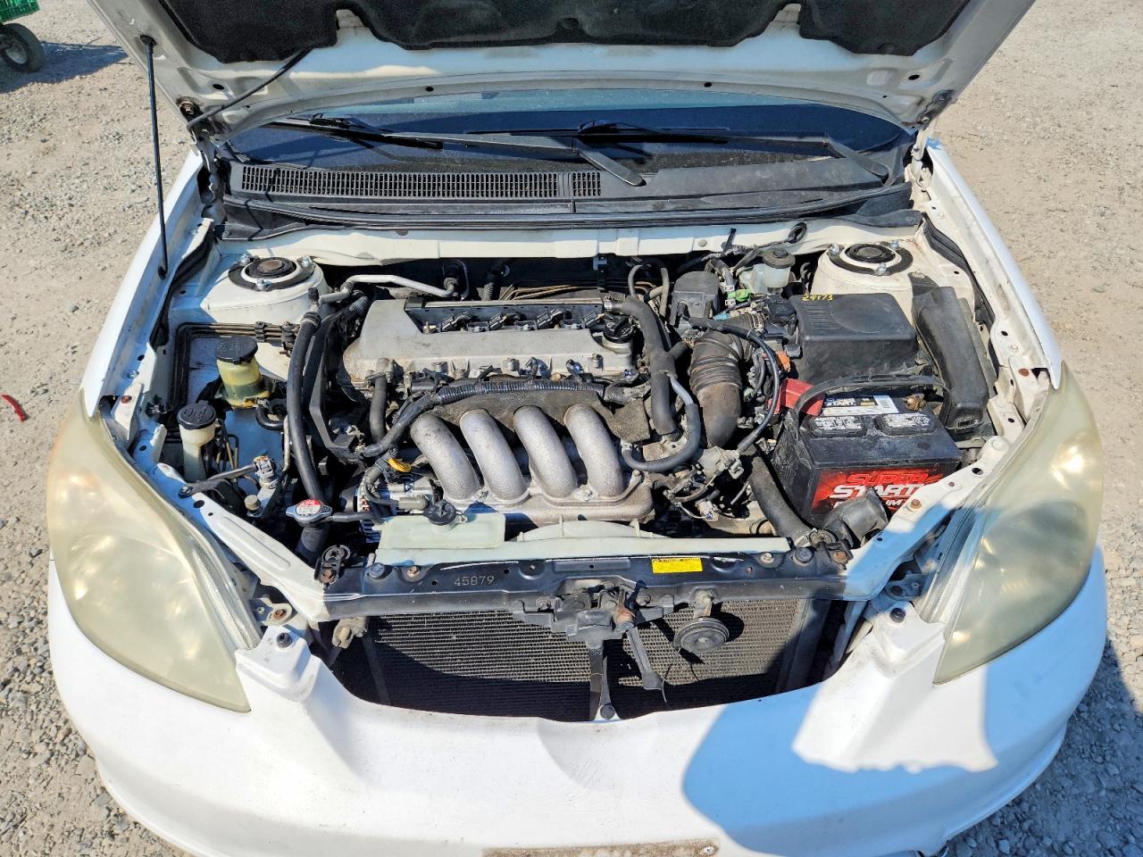 2003 Toyota Corolla Matrix Xrs White vin: 2T1KY32E93C007440