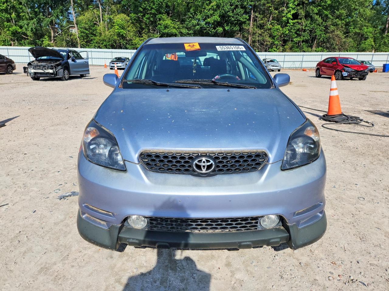 2003 Toyota Corolla Matrix Xrs Blue vin: 2T1KY38E63C038538