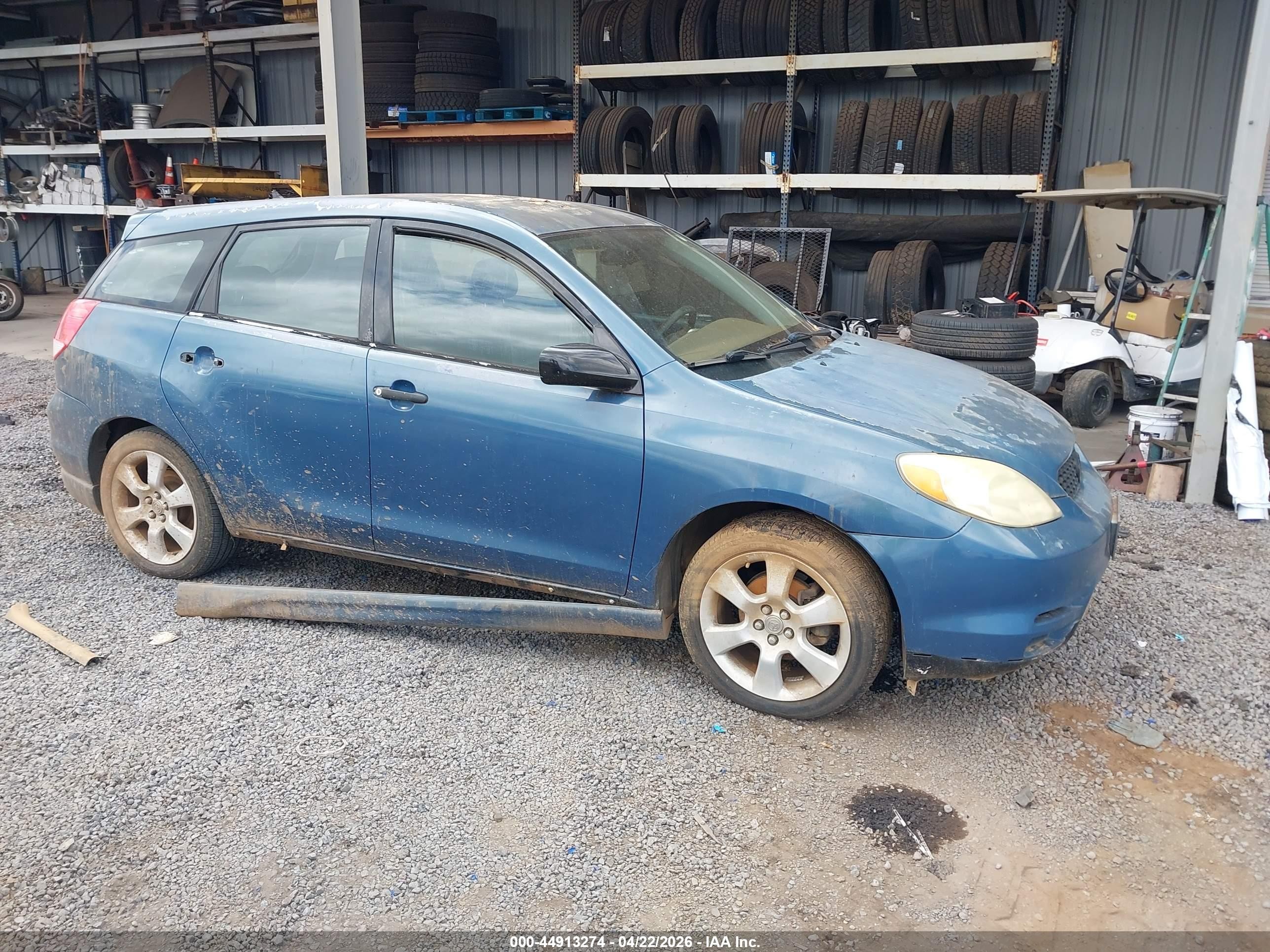 2003 Toyota Matrix Xrs Blue vin: 2T1KY38E63C084841