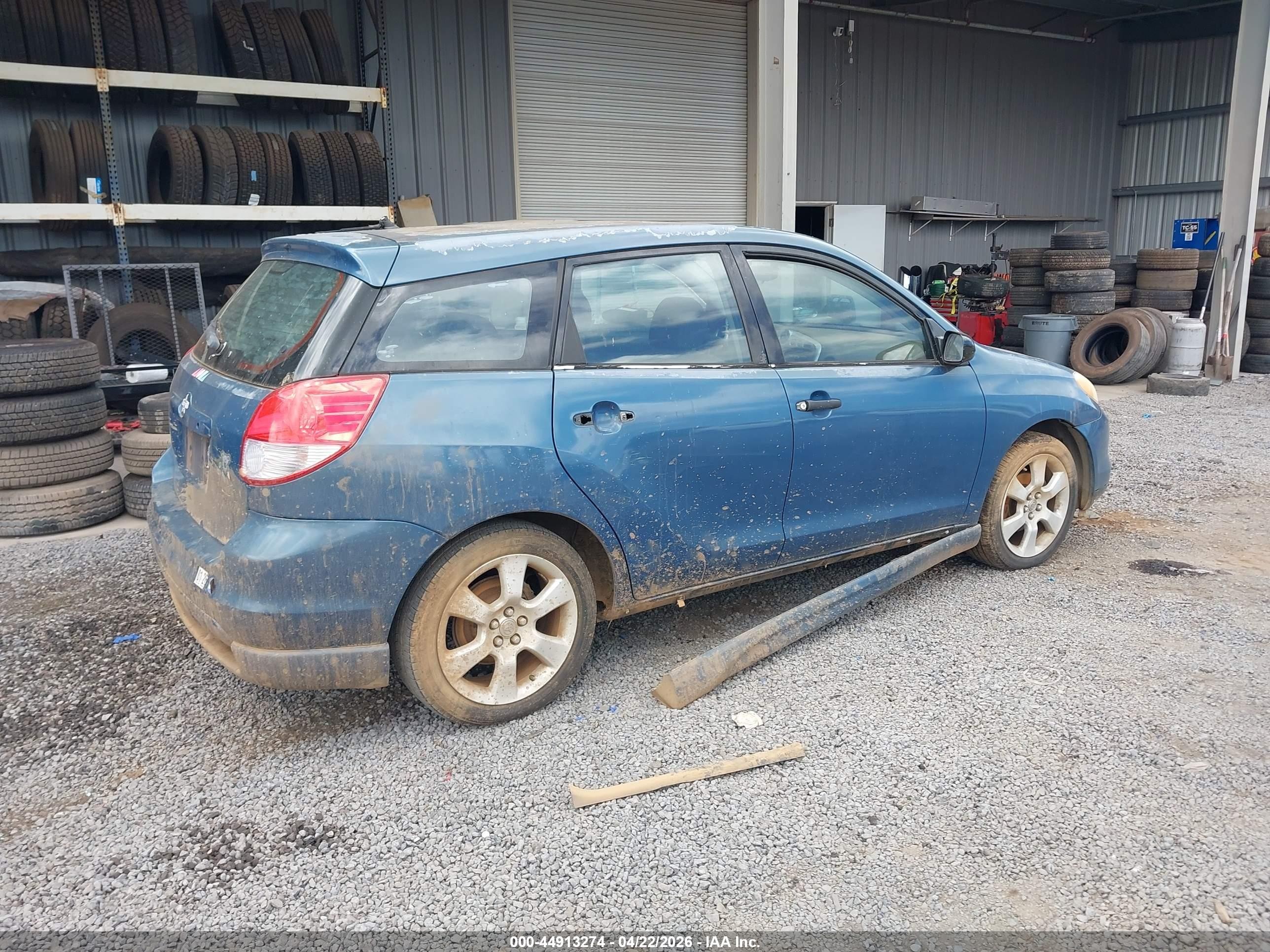 2003 Toyota Matrix Xrs Blue vin: 2T1KY38E63C084841