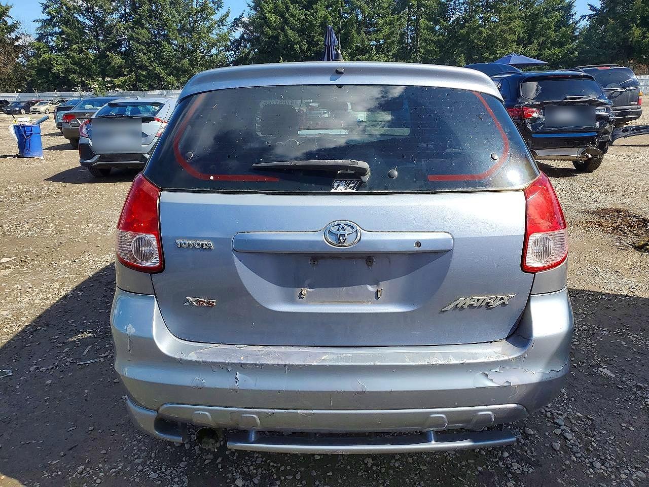 2004 Toyota Matrix Xrs Silver vin: 2T1KY38E74C266839