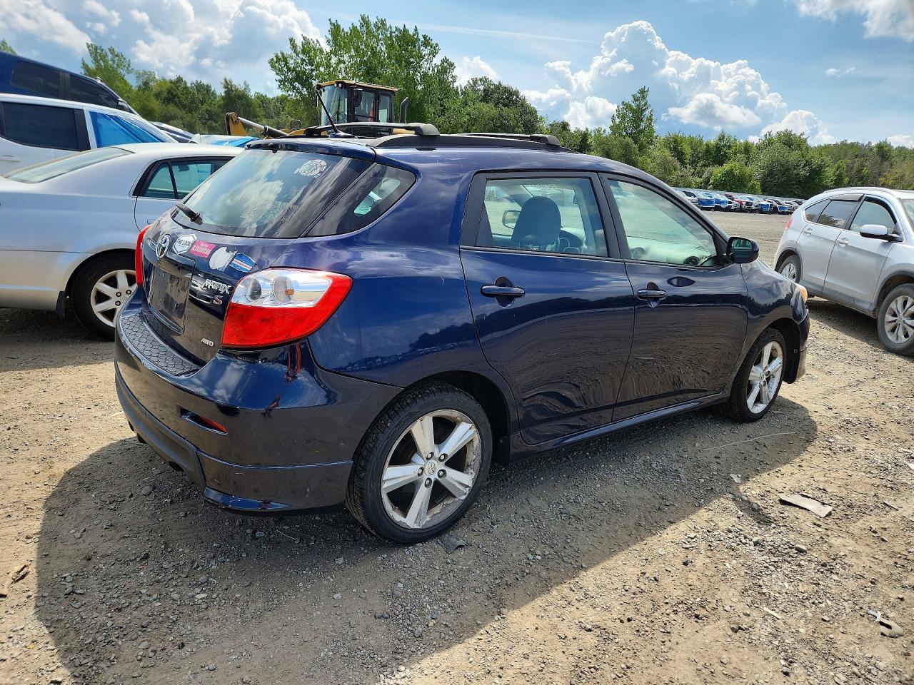 2009 Toyota Corolla Matrix S Blue vin: 2T1LE40E09C003985