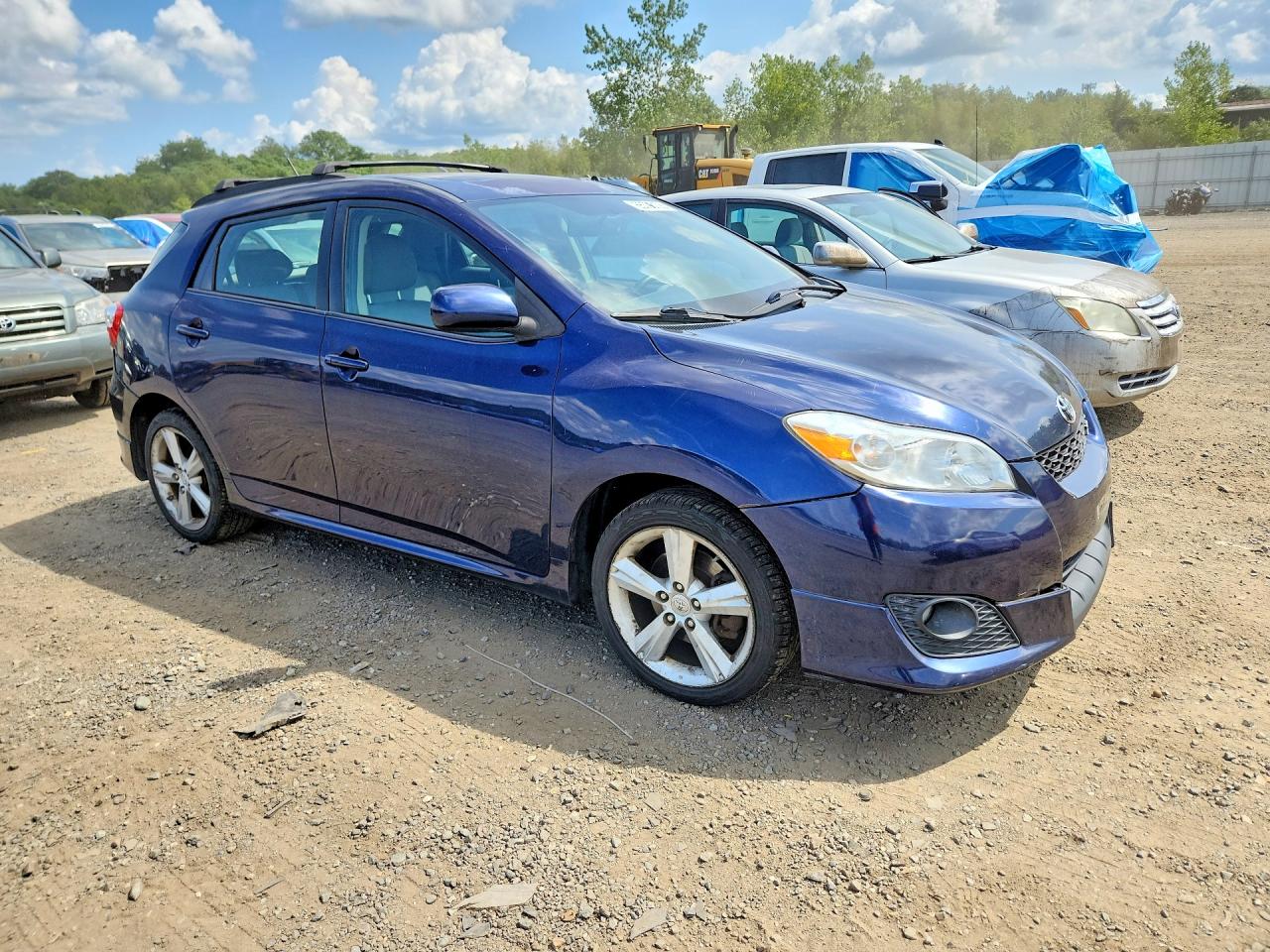 2009 Toyota Corolla Matrix S Blue vin: 2T1LE40E09C003985