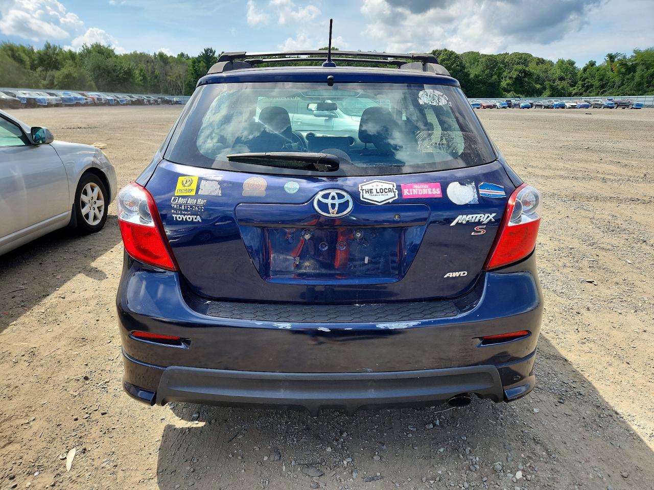 2009 Toyota Corolla Matrix S Blue vin: 2T1LE40E09C003985