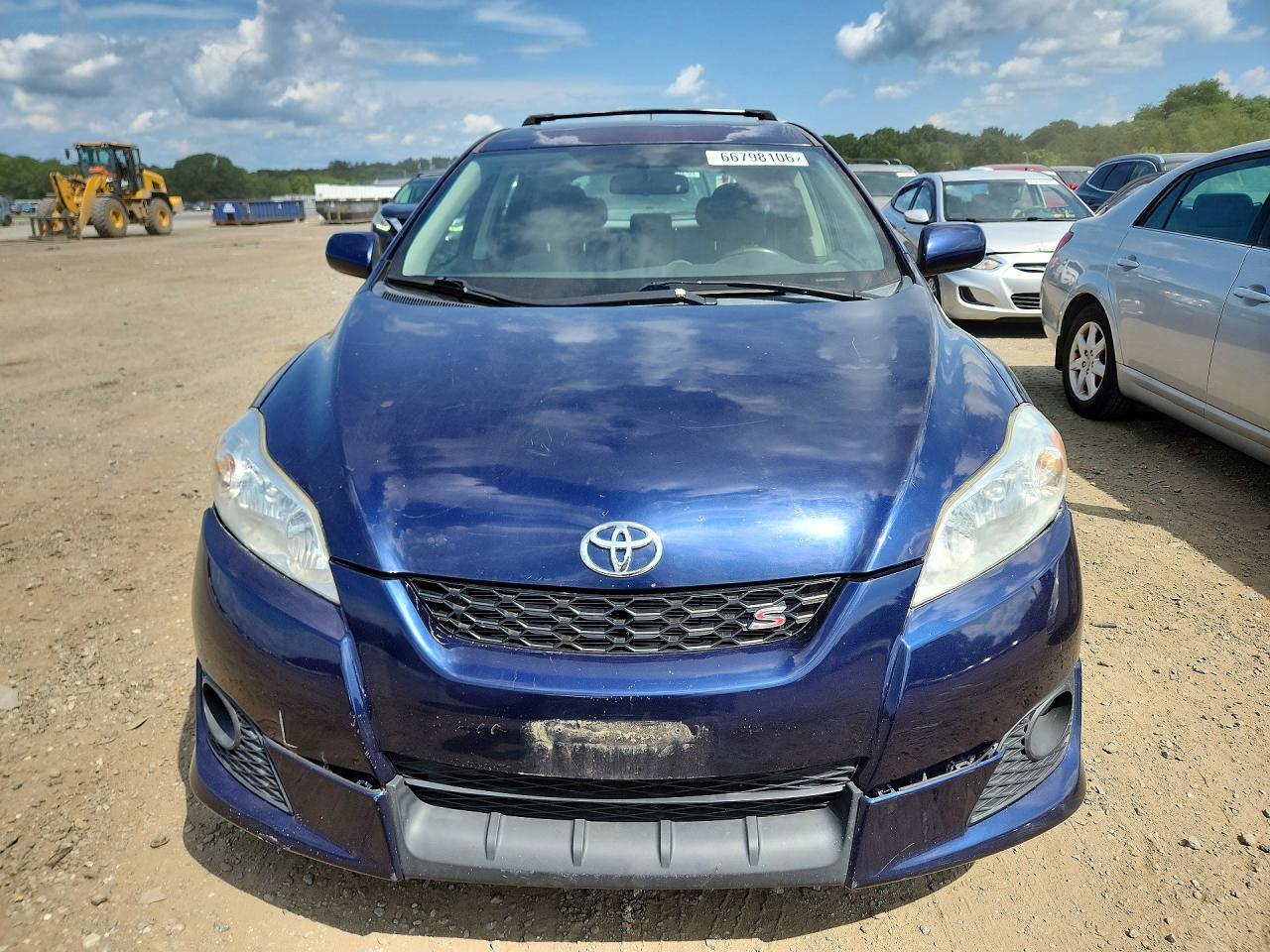 2009 Toyota Corolla Matrix S Blue vin: 2T1LE40E09C003985