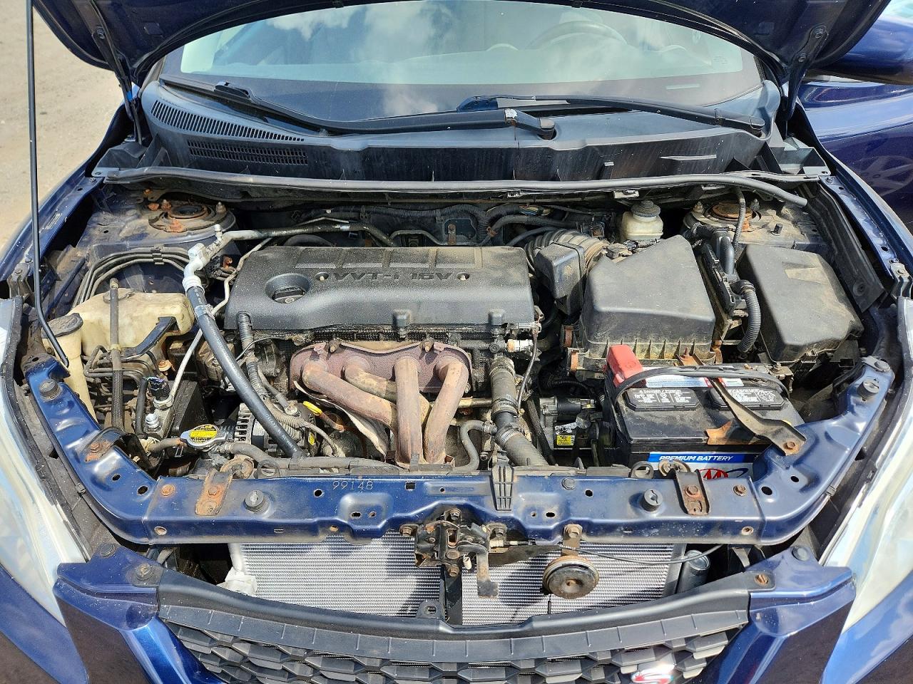 2009 Toyota Corolla Matrix S Blue vin: 2T1LE40E09C003985