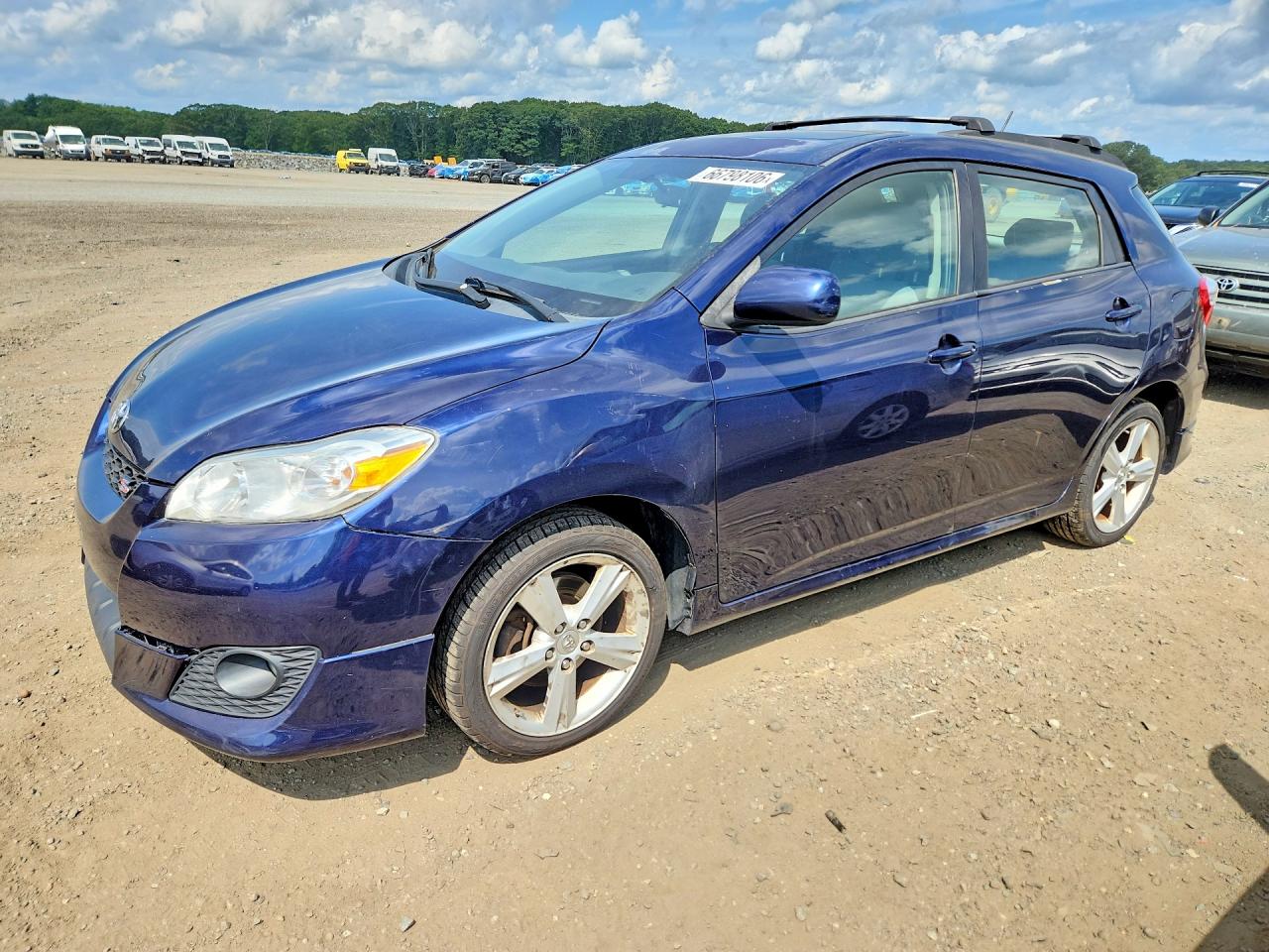 2009 Toyota Corolla Matrix S Blue vin: 2T1LE40E09C003985