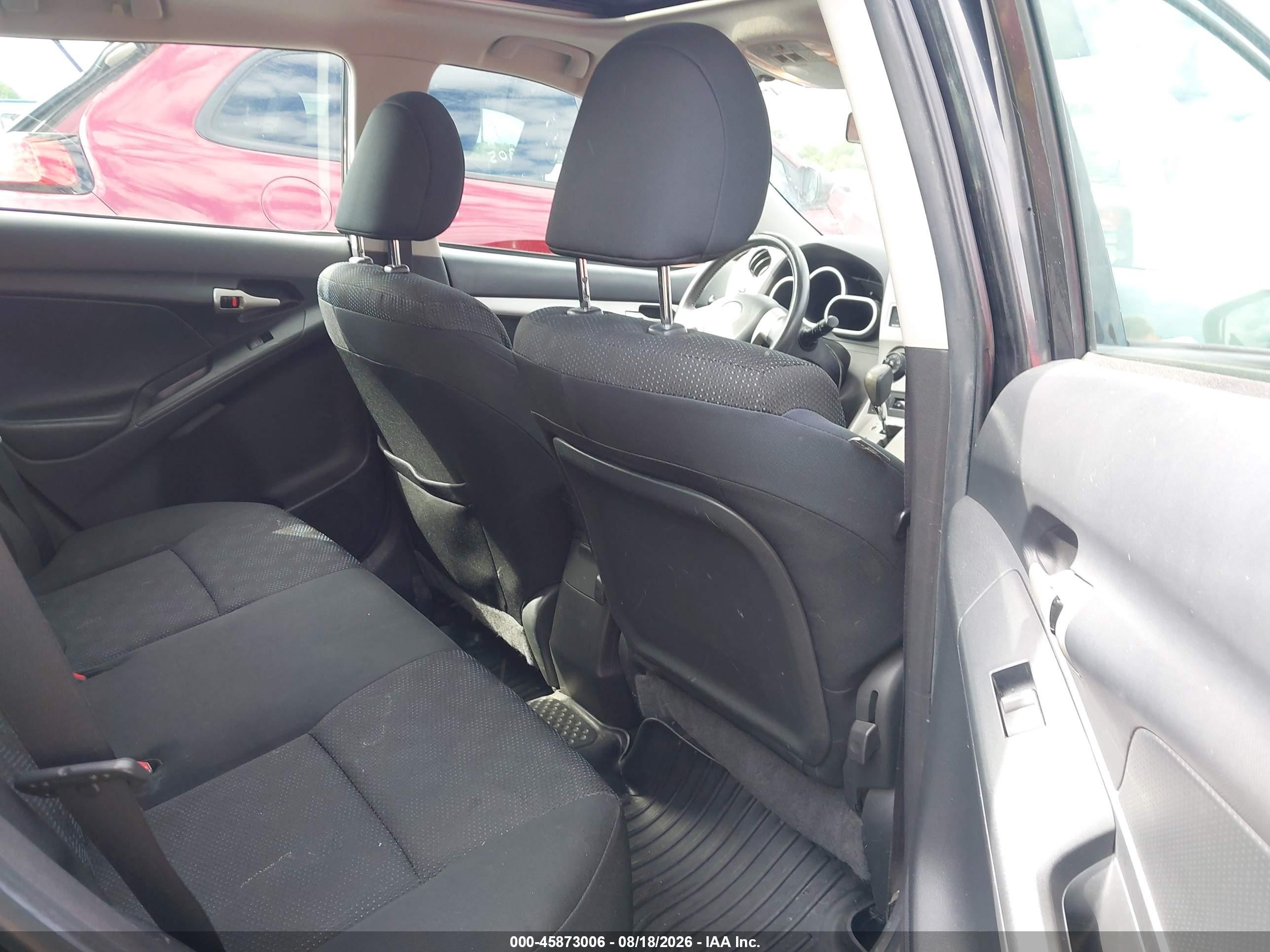 2009 Toyota Matrix S Black vin: 2T1LE40E09C005185