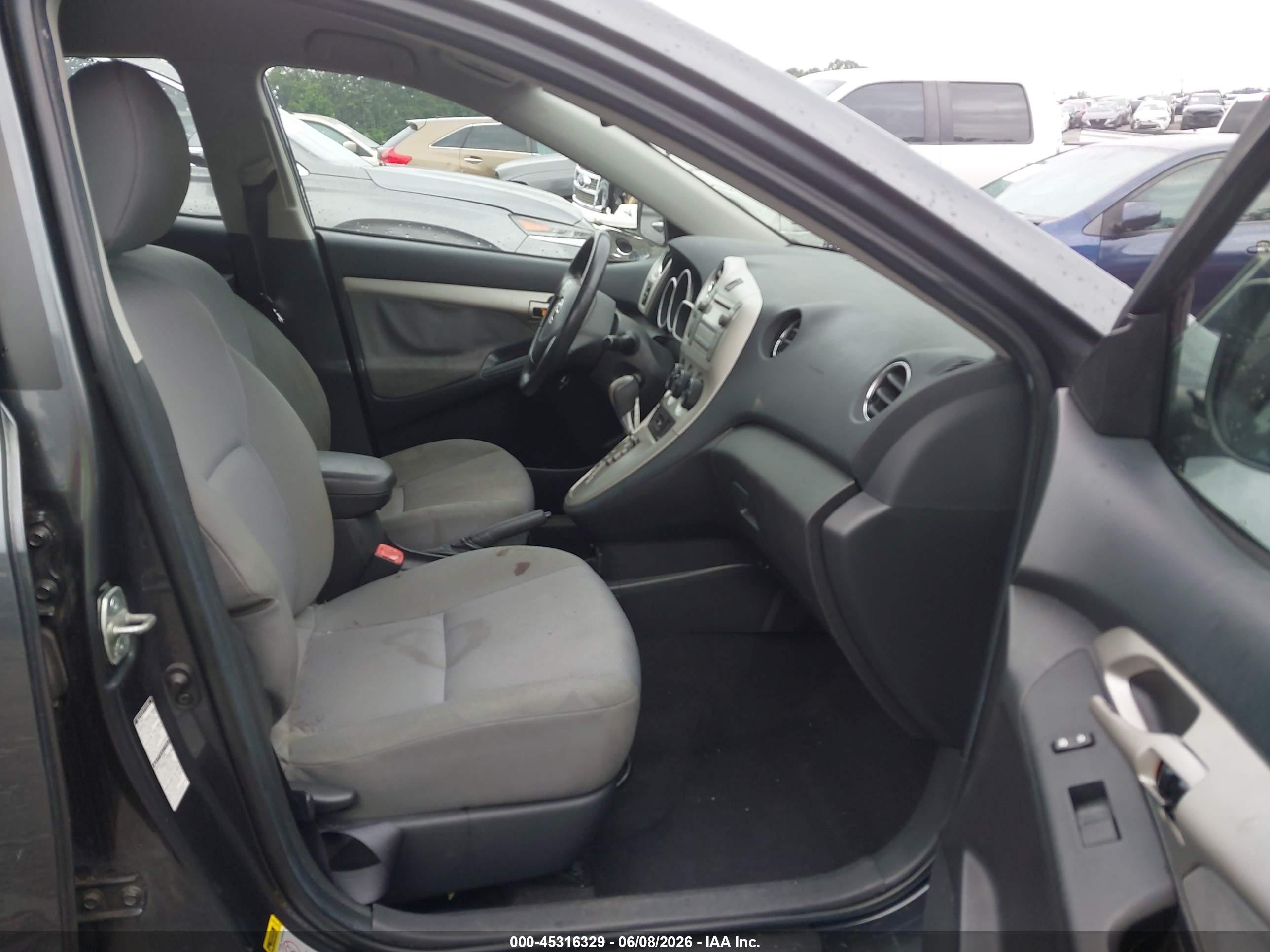 2009 Toyota Matrix S Gray vin: 2T1LE40E09C006787
