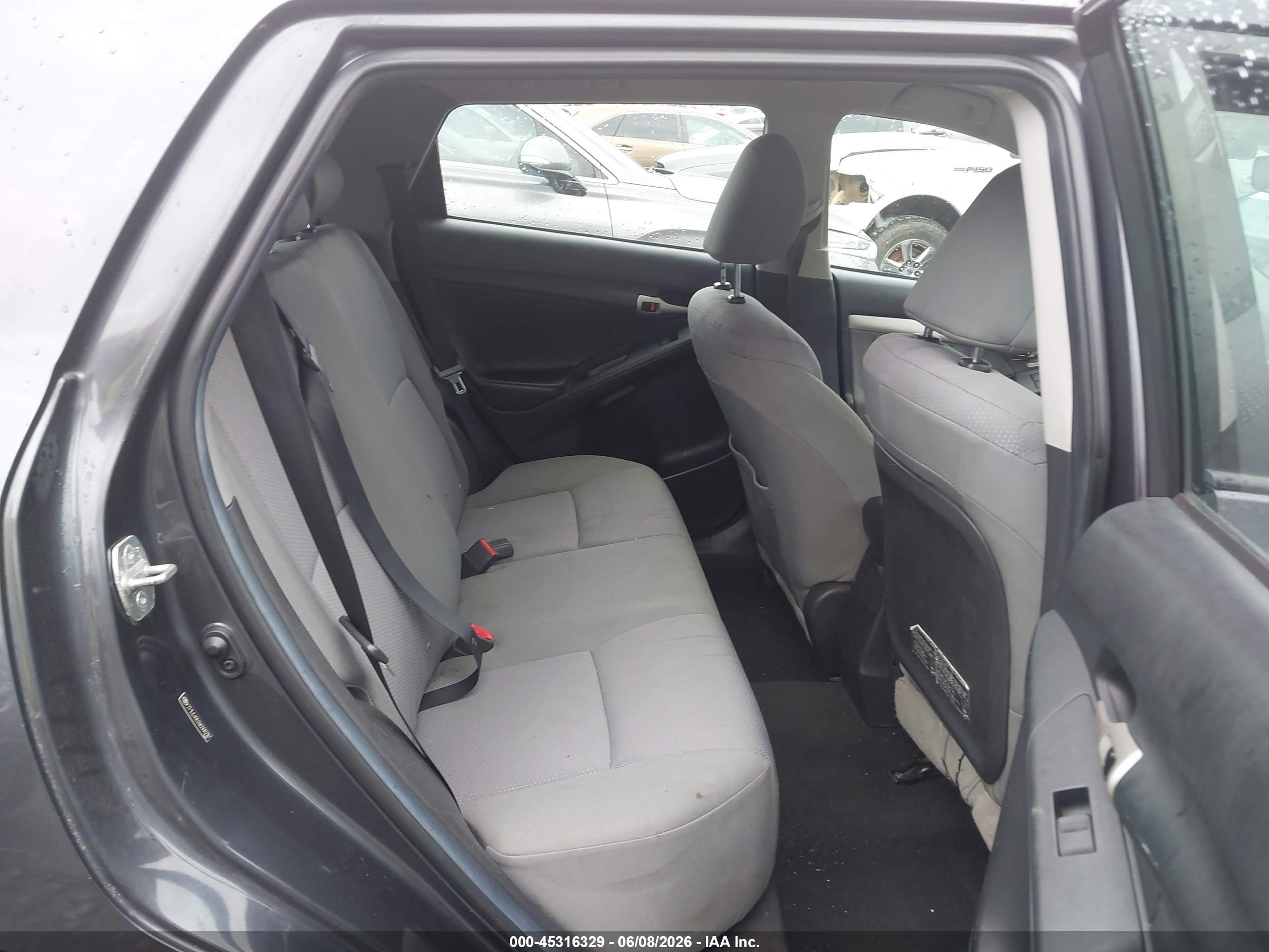 2009 Toyota Matrix S Gray vin: 2T1LE40E09C006787