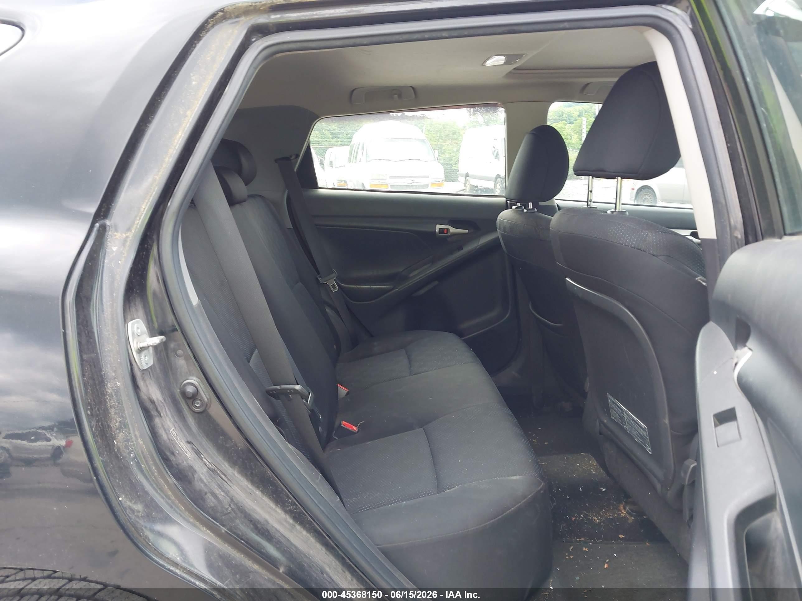 2009 Toyota Matrix S Black vin: 2T1LE40E09C010662