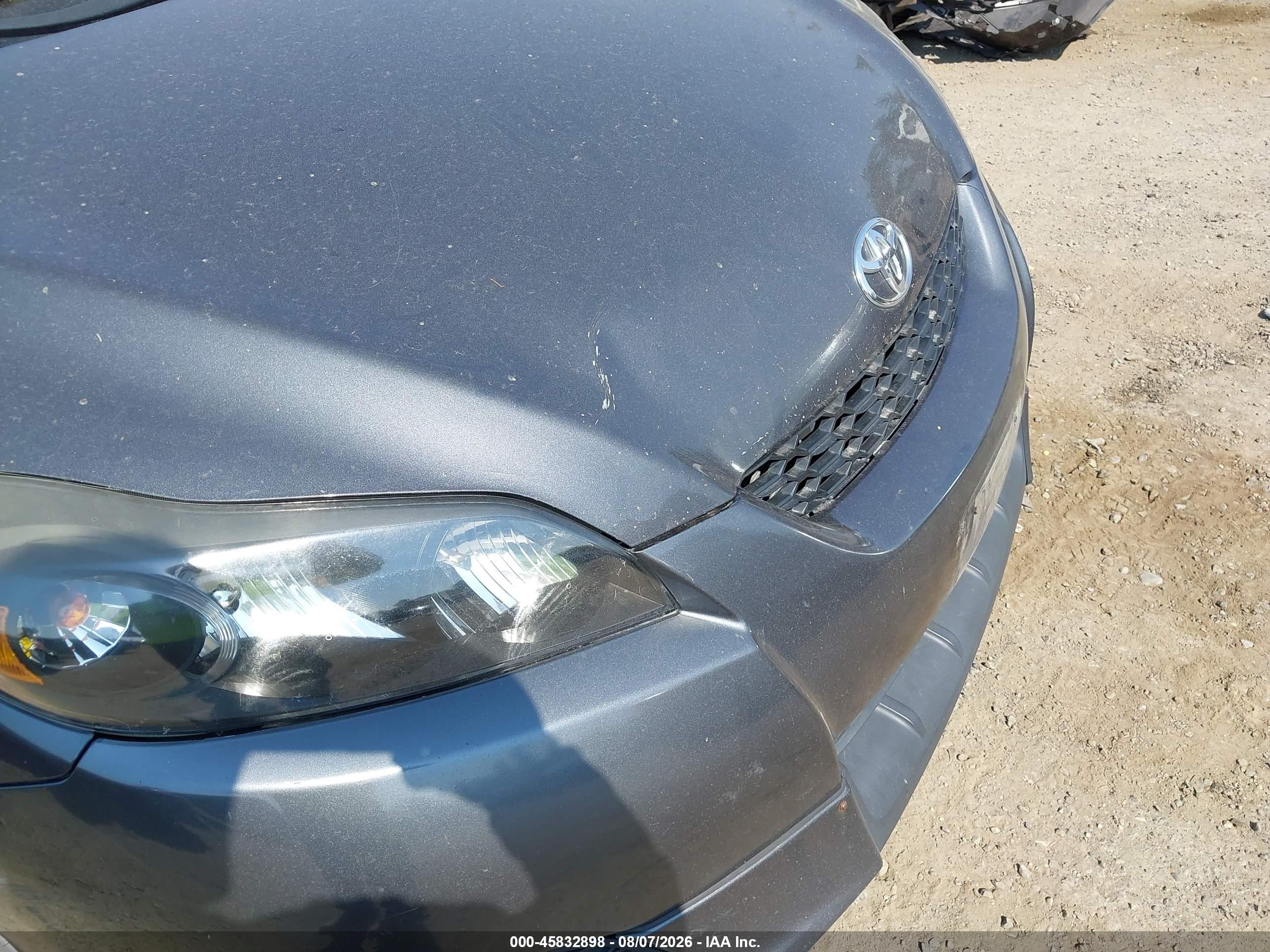 2009 Toyota Matrix S Gray vin: 2T1LE40E19C006751