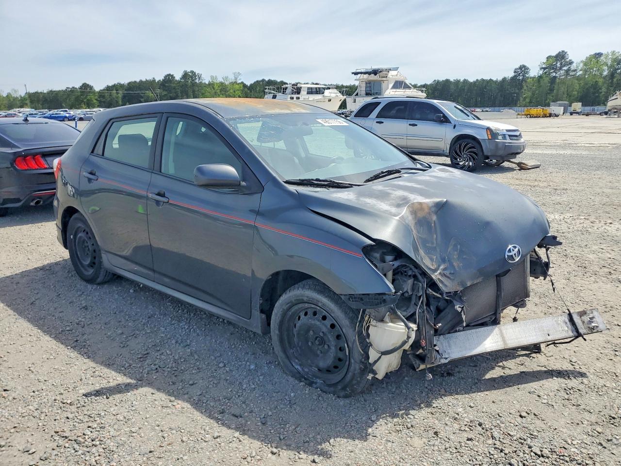 2009 Toyota Matrix S Gray vin: 2T1LE40E19C007611