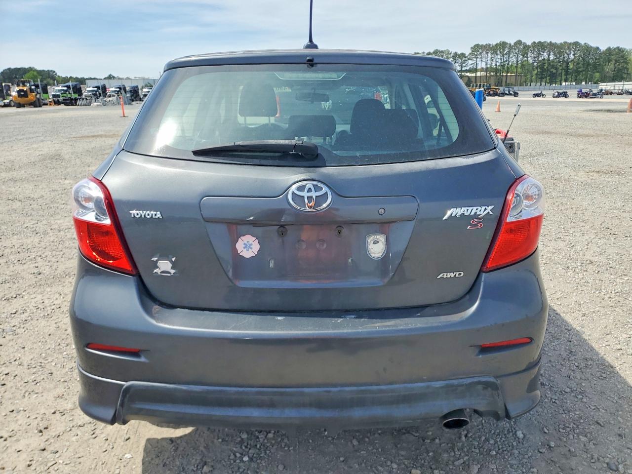2009 Toyota Matrix S Gray vin: 2T1LE40E19C007611