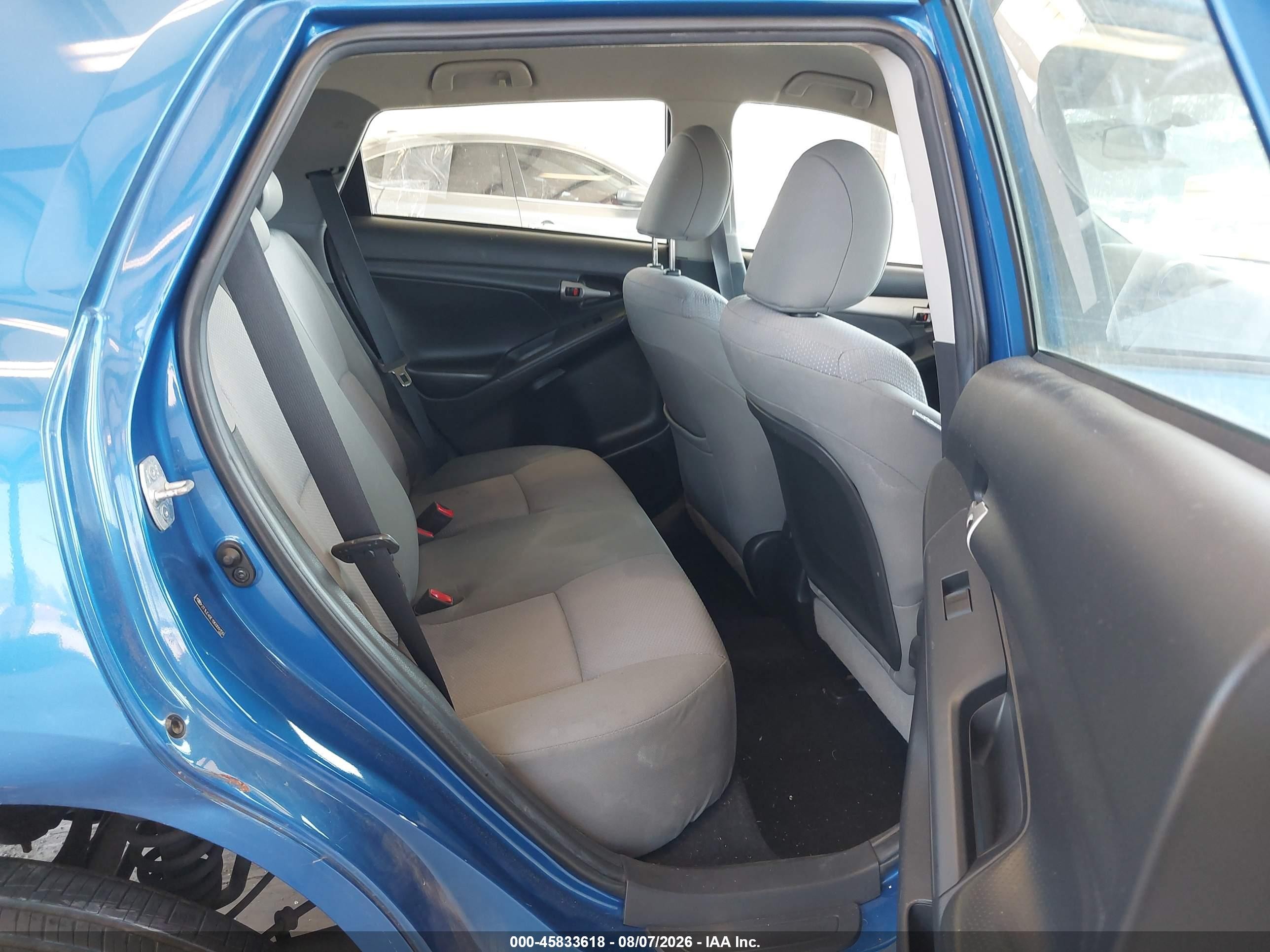 2009 Toyota Matrix S Blue vin: 2T1LE40E19C009150