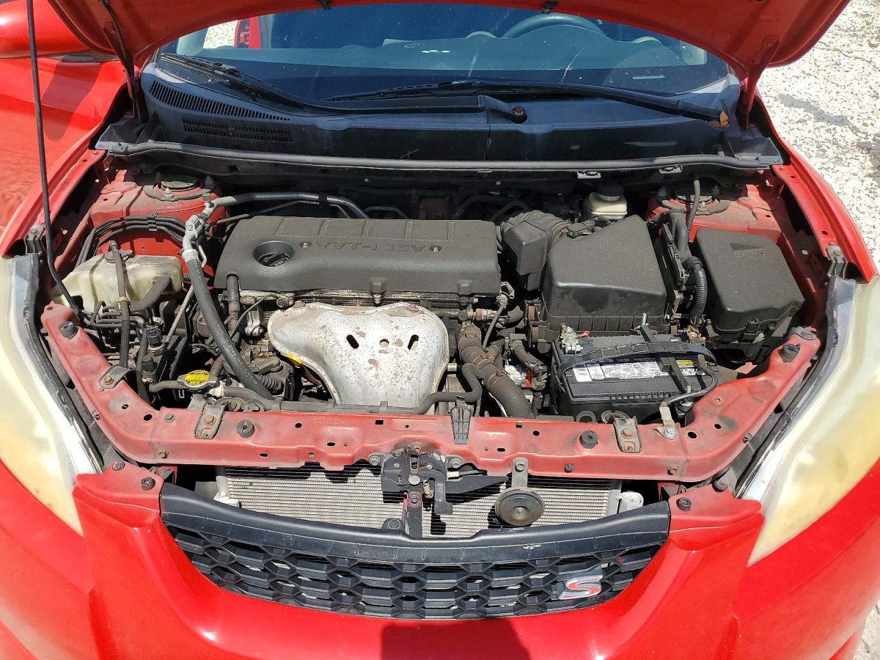 2009 Toyota Corolla Matrix S Red vin: 2T1LE40E49C009286