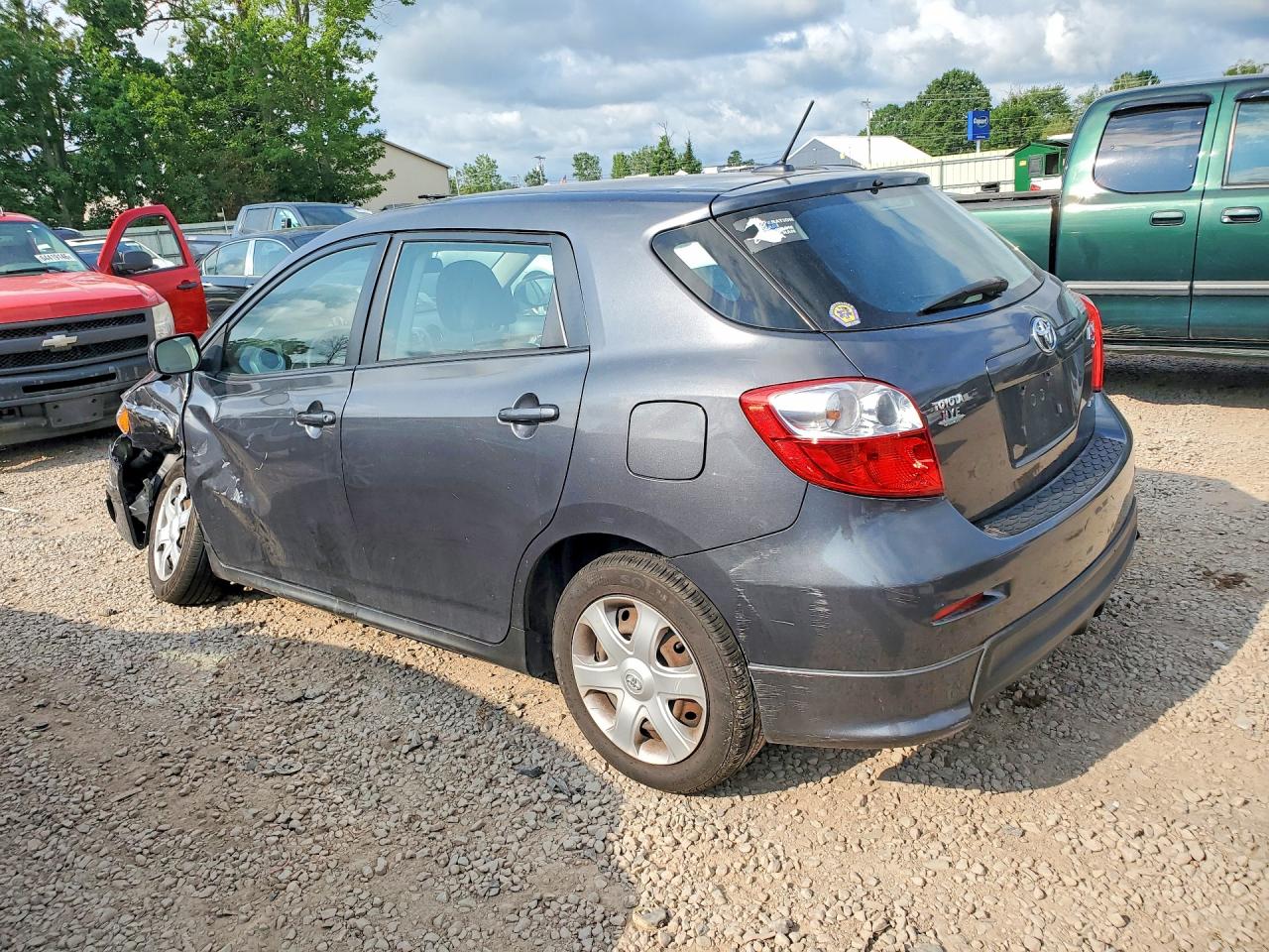 2009 Toyota Corolla Matrix S Charcoal vin: 2T1LE40E79C003241