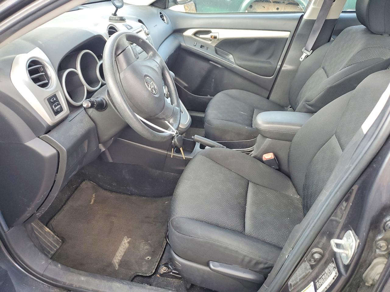 2009 Toyota Corolla Matrix S Charcoal vin: 2T1LE40E79C003241