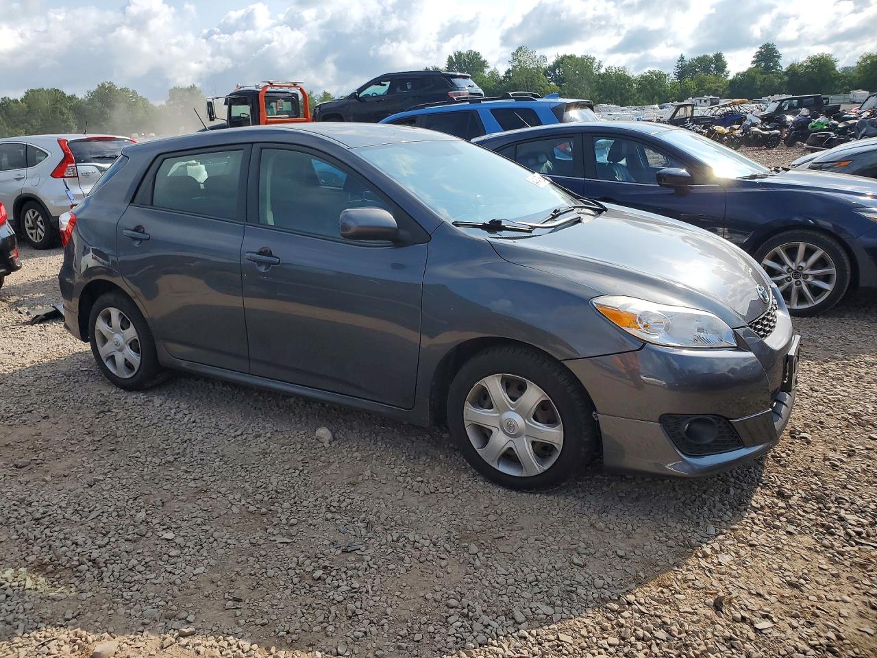 2009 Toyota Corolla Matrix S Charcoal vin: 2T1LE40E79C003241
