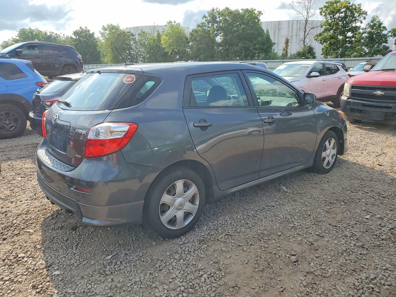 2009 Toyota Corolla Matrix S Charcoal vin: 2T1LE40E79C003241