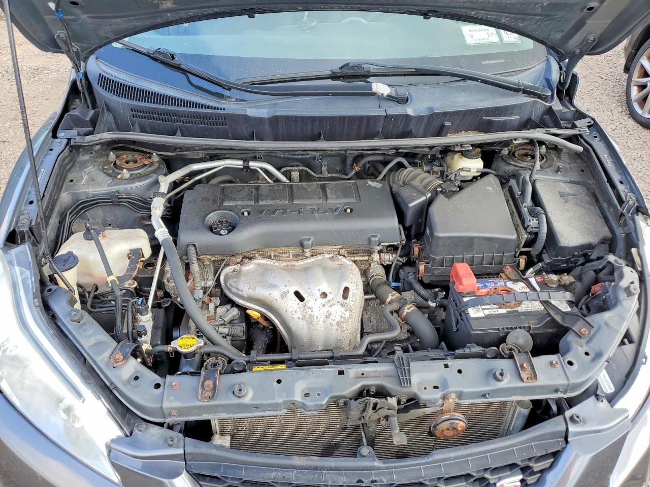 2009 Toyota Corolla Matrix S Charcoal vin: 2T1LE40E79C003241