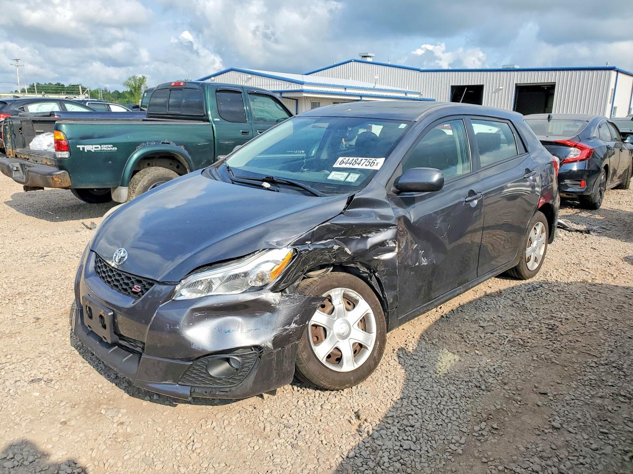 2009 Toyota Corolla Matrix S Charcoal vin: 2T1LE40E79C003241