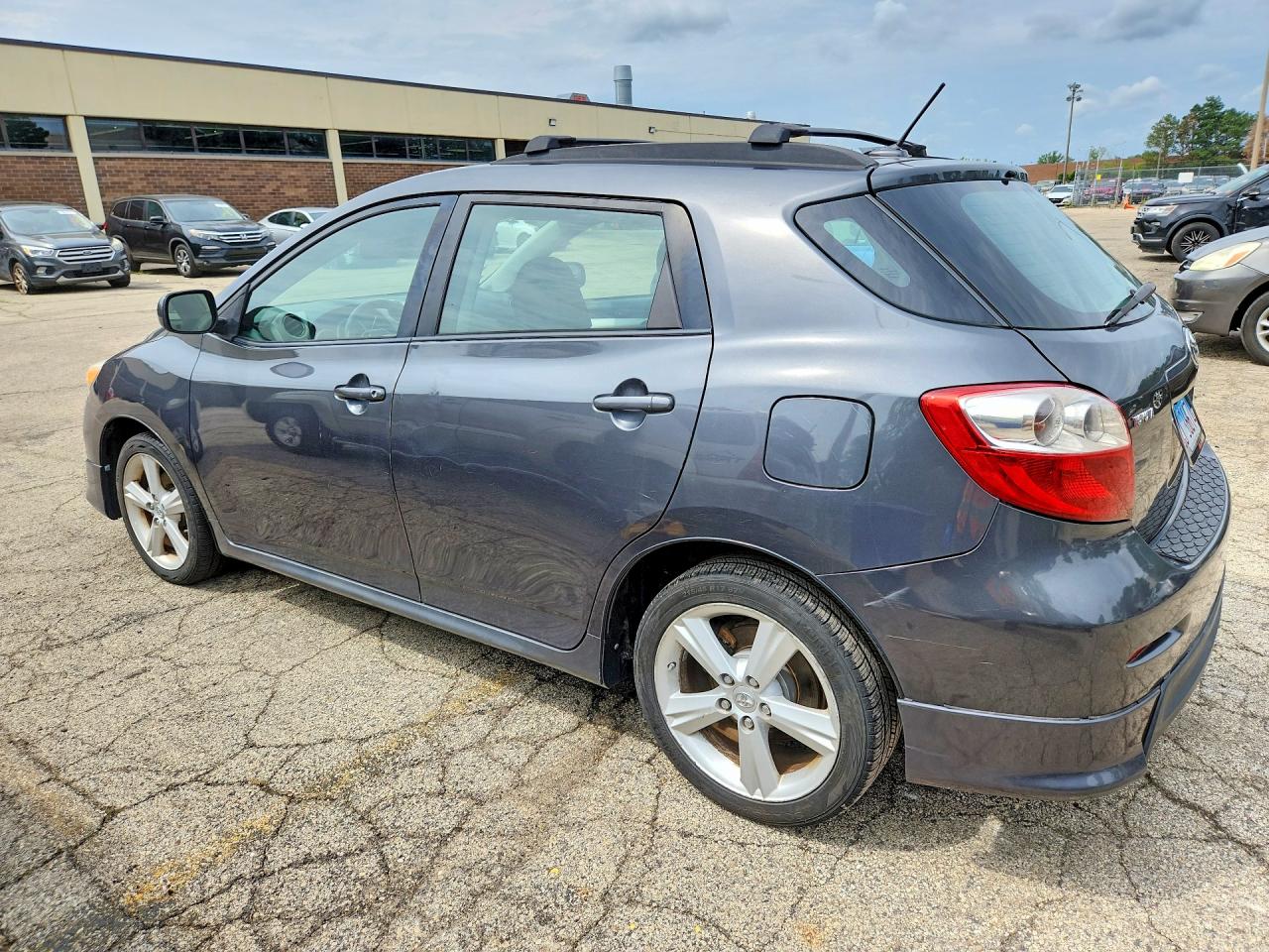 2009 Toyota Corolla Matrix S Charcoal vin: 2T1LE40E79C008844