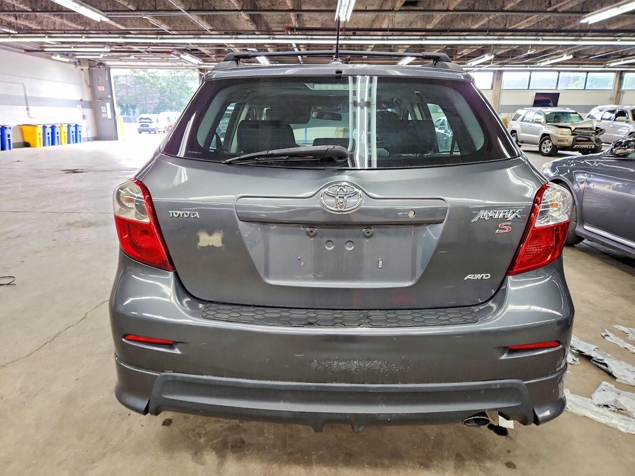 2009 Toyota Corolla Matrix S Charcoal vin: 2T1LE40E79C008844