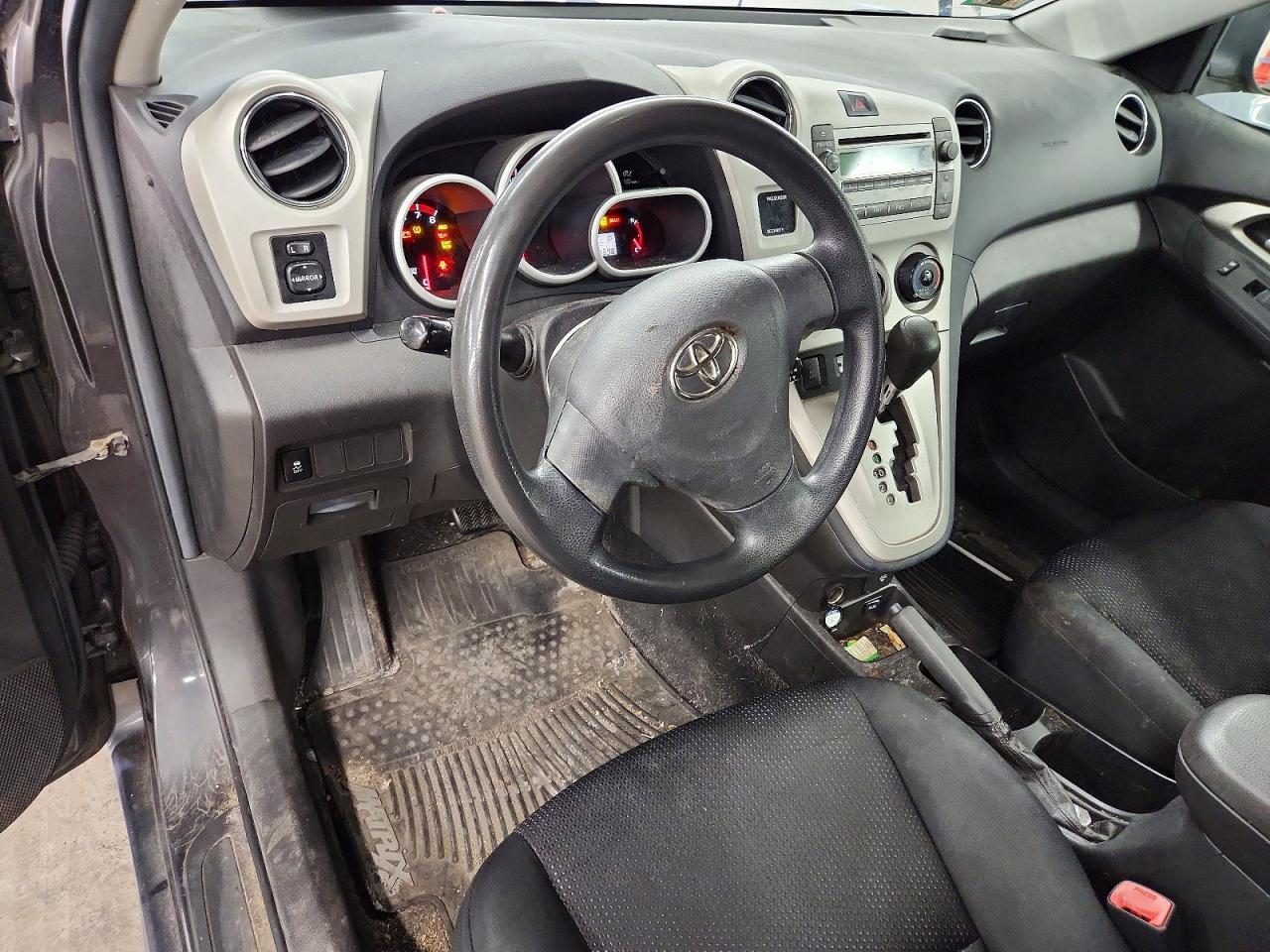 2009 Toyota Corolla Matrix S Charcoal vin: 2T1LE40E79C008844