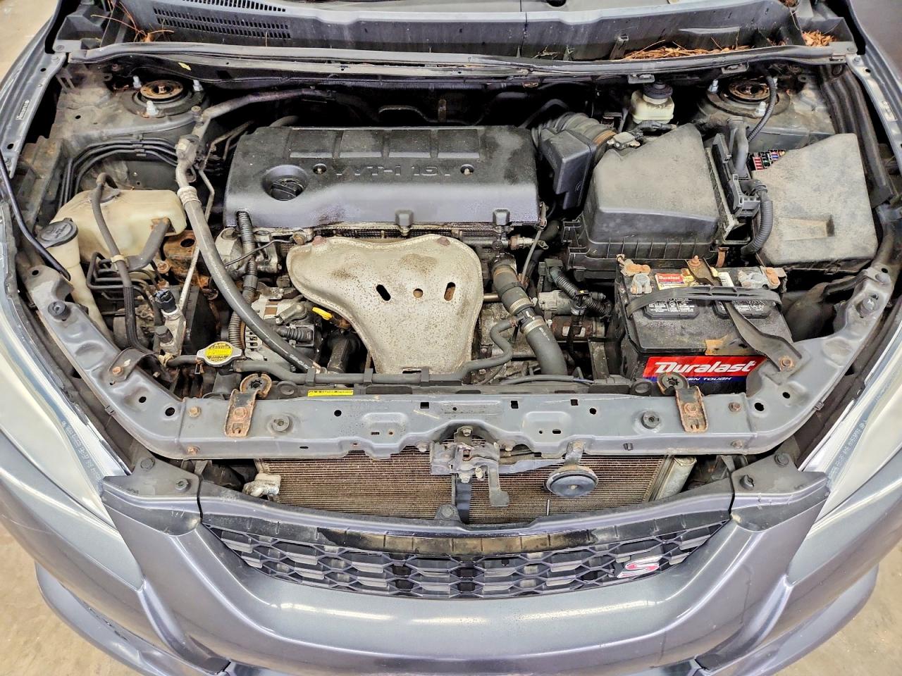 2009 Toyota Corolla Matrix S Charcoal vin: 2T1LE40E79C008844