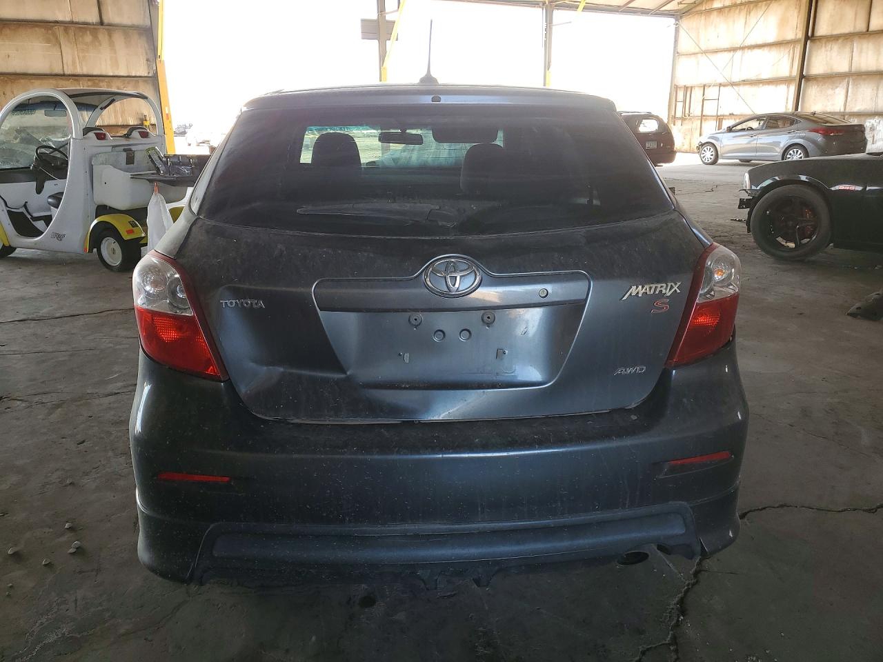 2009 Toyota Corolla Matrix S Серый vin: 2T1LE40E89C009906