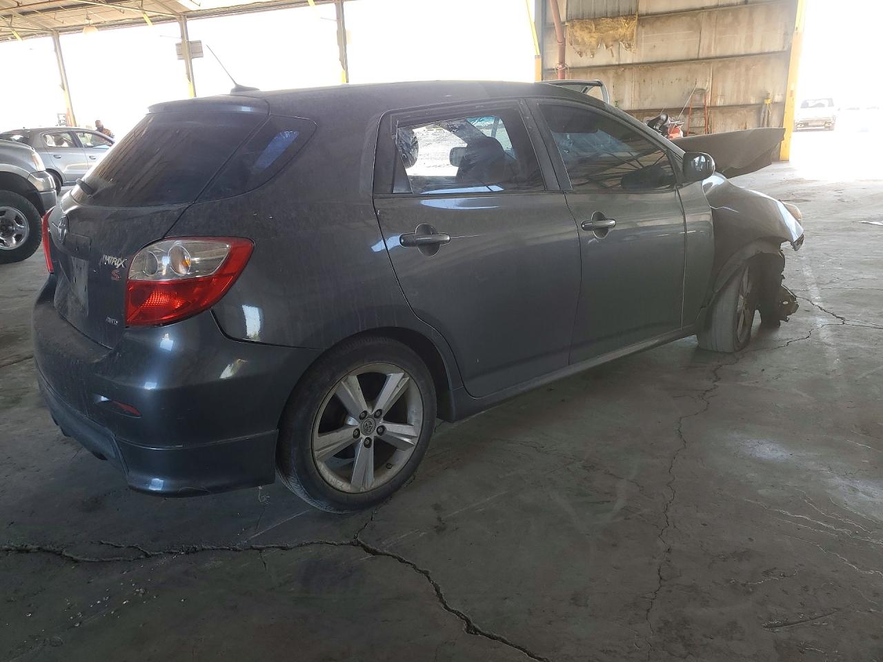 2009 Toyota Corolla Matrix S Серый vin: 2T1LE40E89C009906