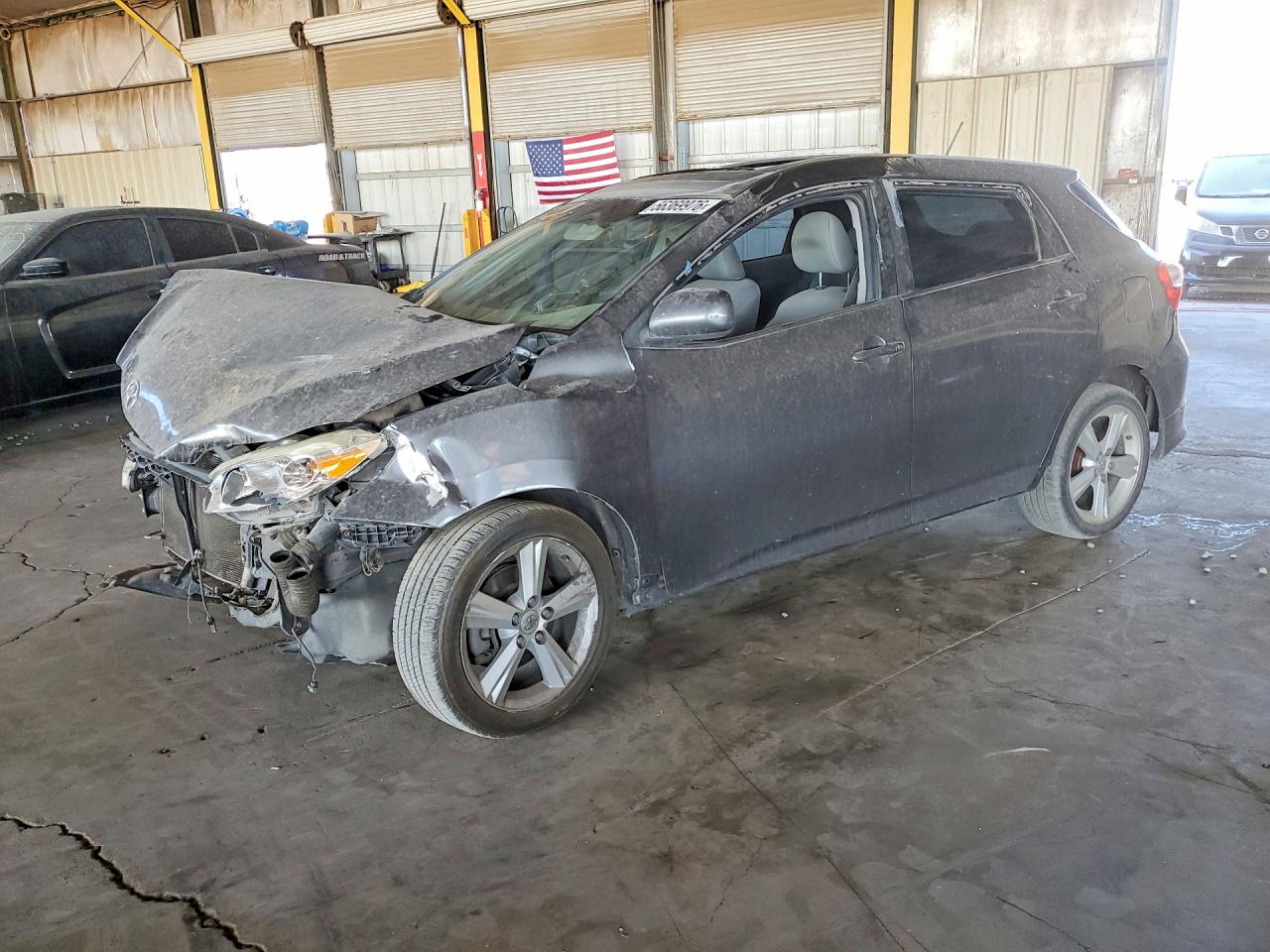 2009 Toyota Corolla Matrix S Gray vin: 2T1LE40E89C009906