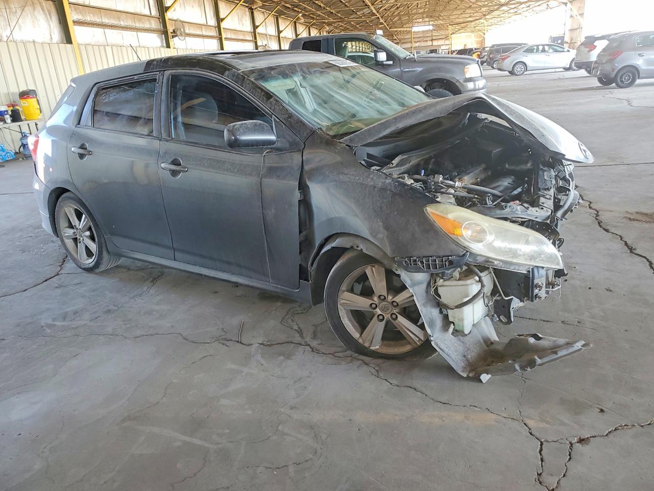 2009 Toyota Corolla Matrix S Серый vin: 2T1LE40E89C009906