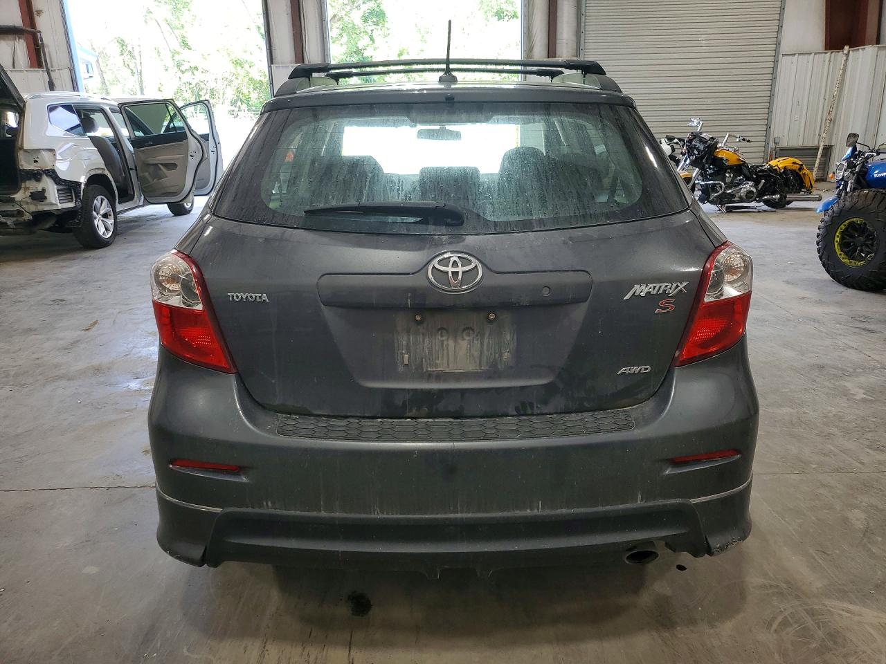 2009 Toyota Corolla Matrix S Charcoal vin: 2T1LE40E89C011400